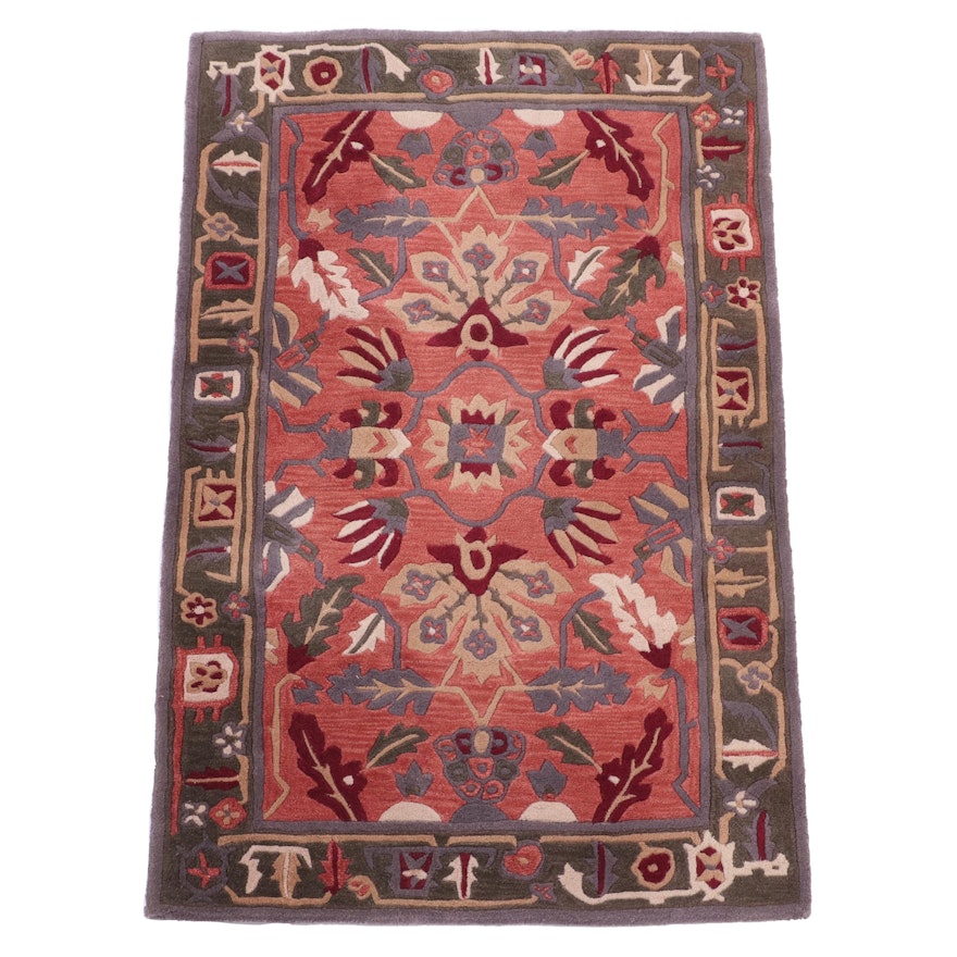 3'7 x 5'5 Hand-Tufted Safavieh Chinese "Rodeo Drive" Wool Area Rug