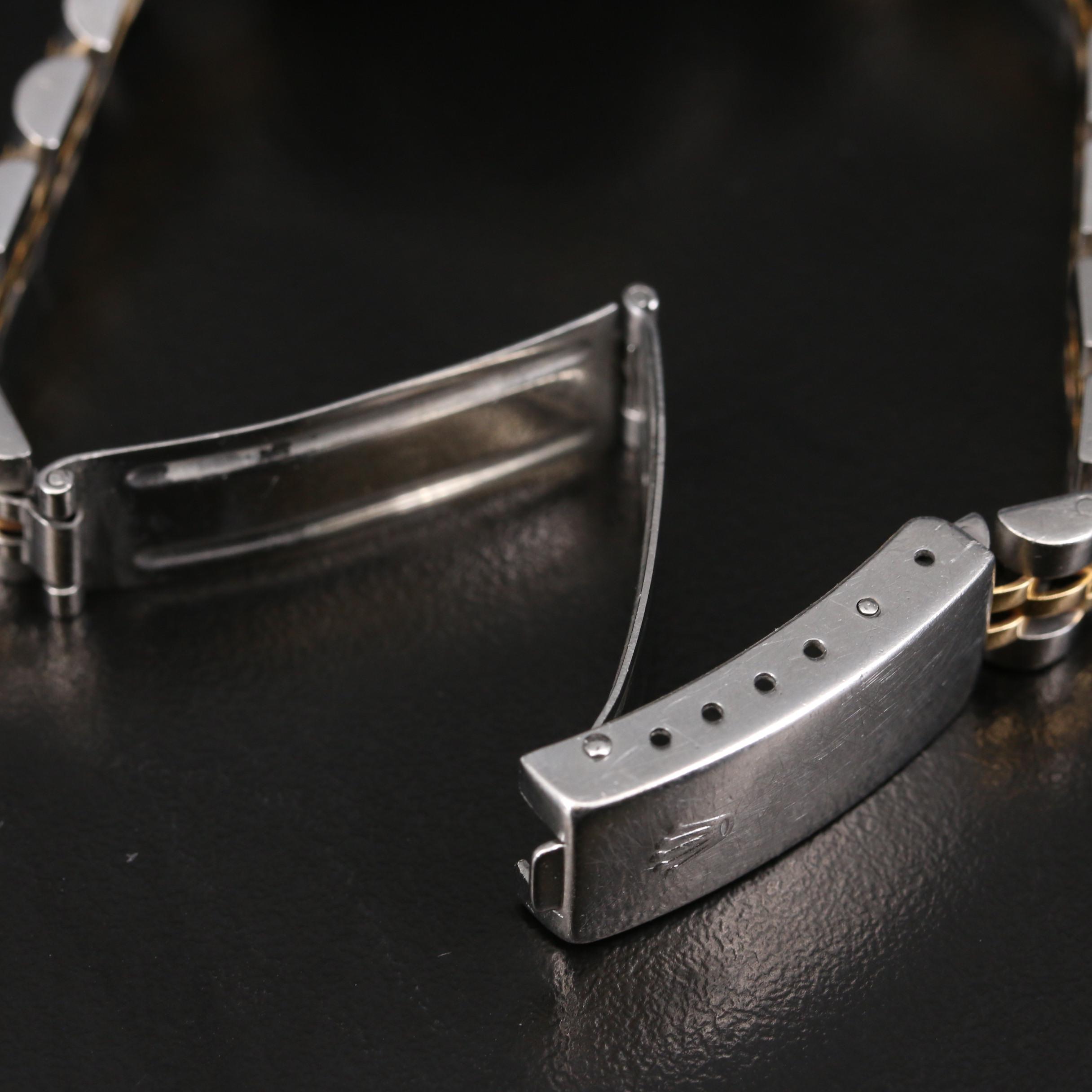 1982 Rolex Datejust Diamond Bezel 18K Gold and Stainless Steel Watch