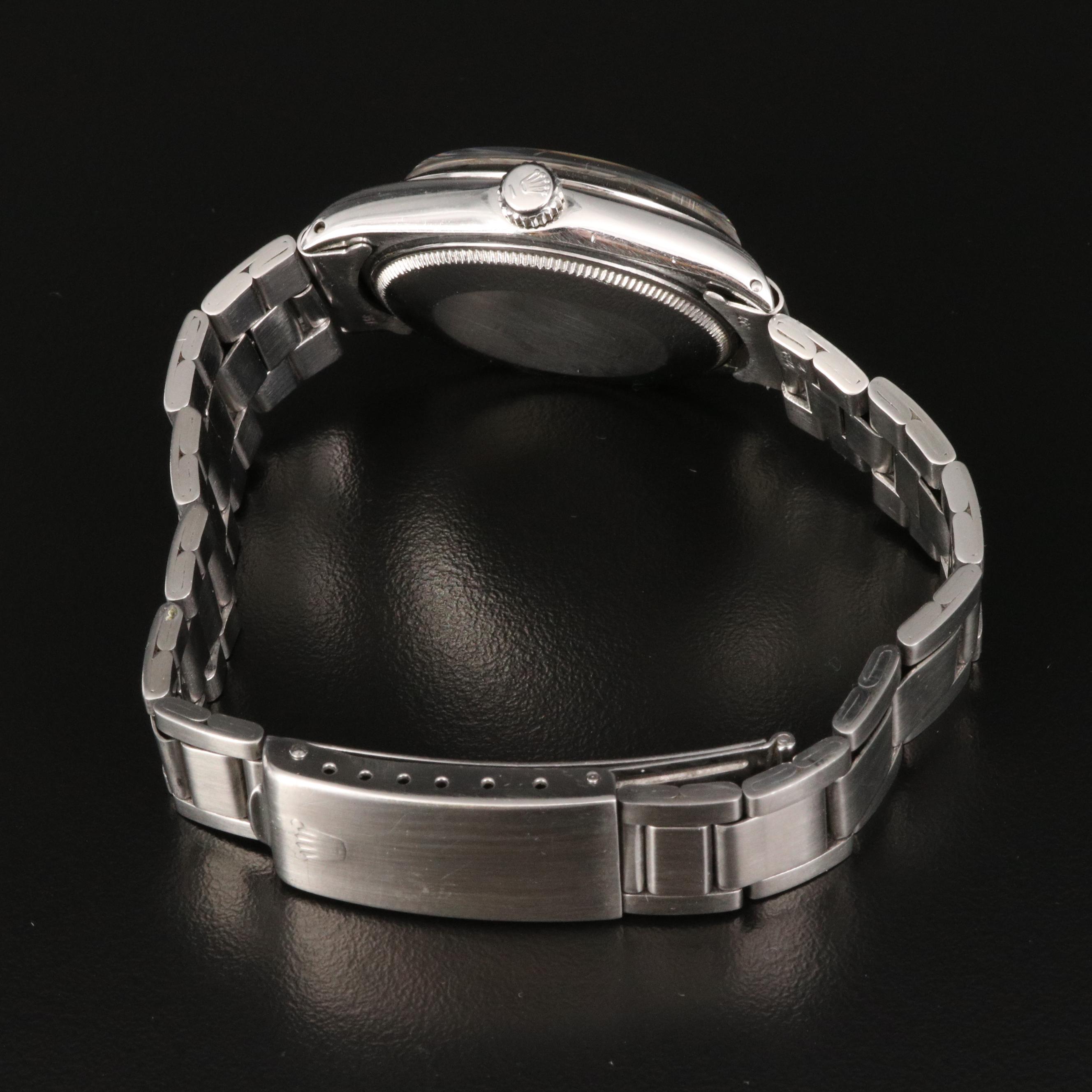 1967 Rolex Oyster Perpetual 1002 Stainless Steel Automatic Watch