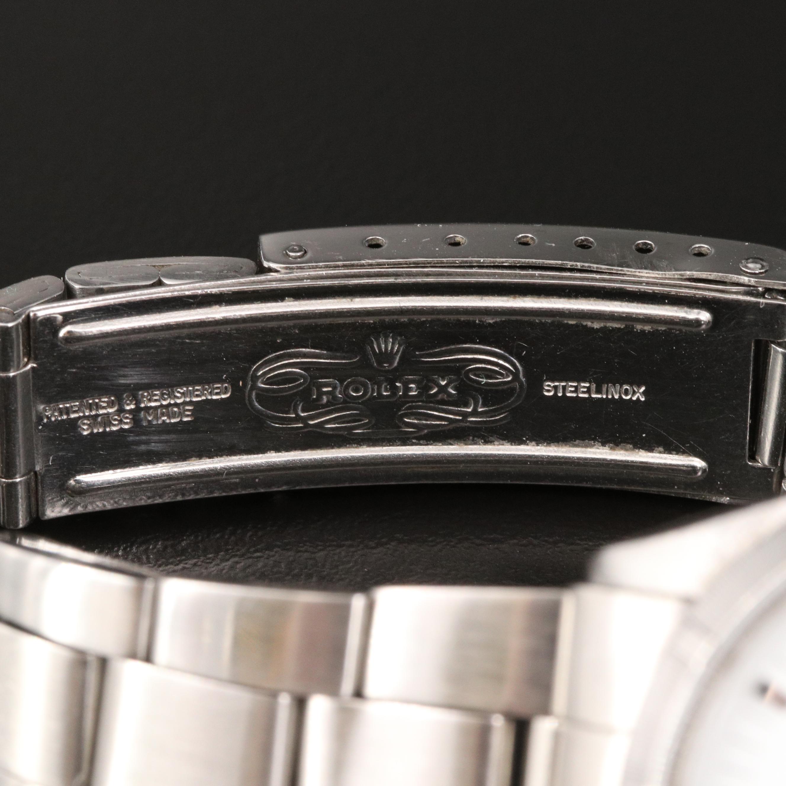 1967 Rolex Oyster Perpetual 1002 Stainless Steel Automatic Watch