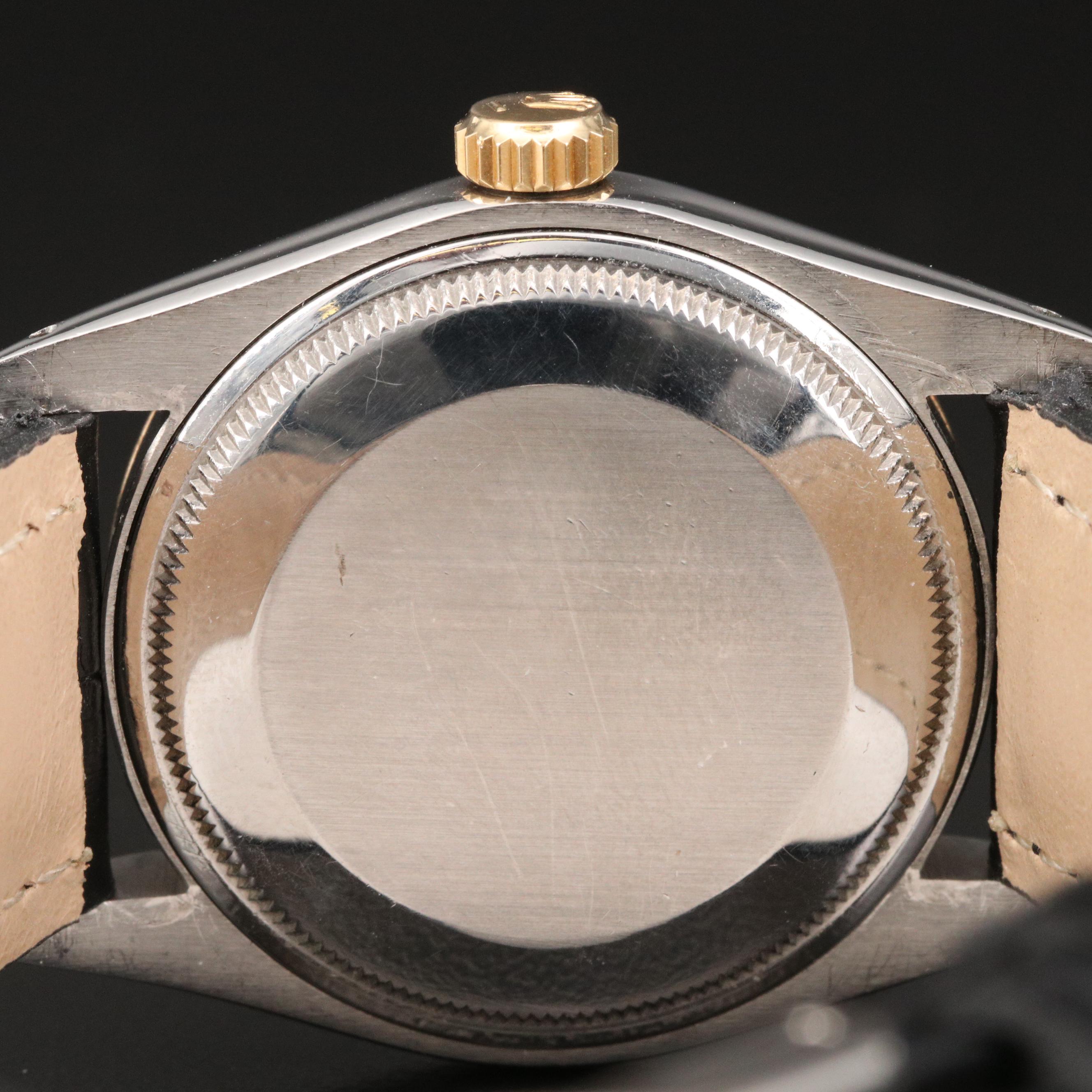 1978 Rolex Date 1500 18K Gold and Stainless Steel Automatic Watch