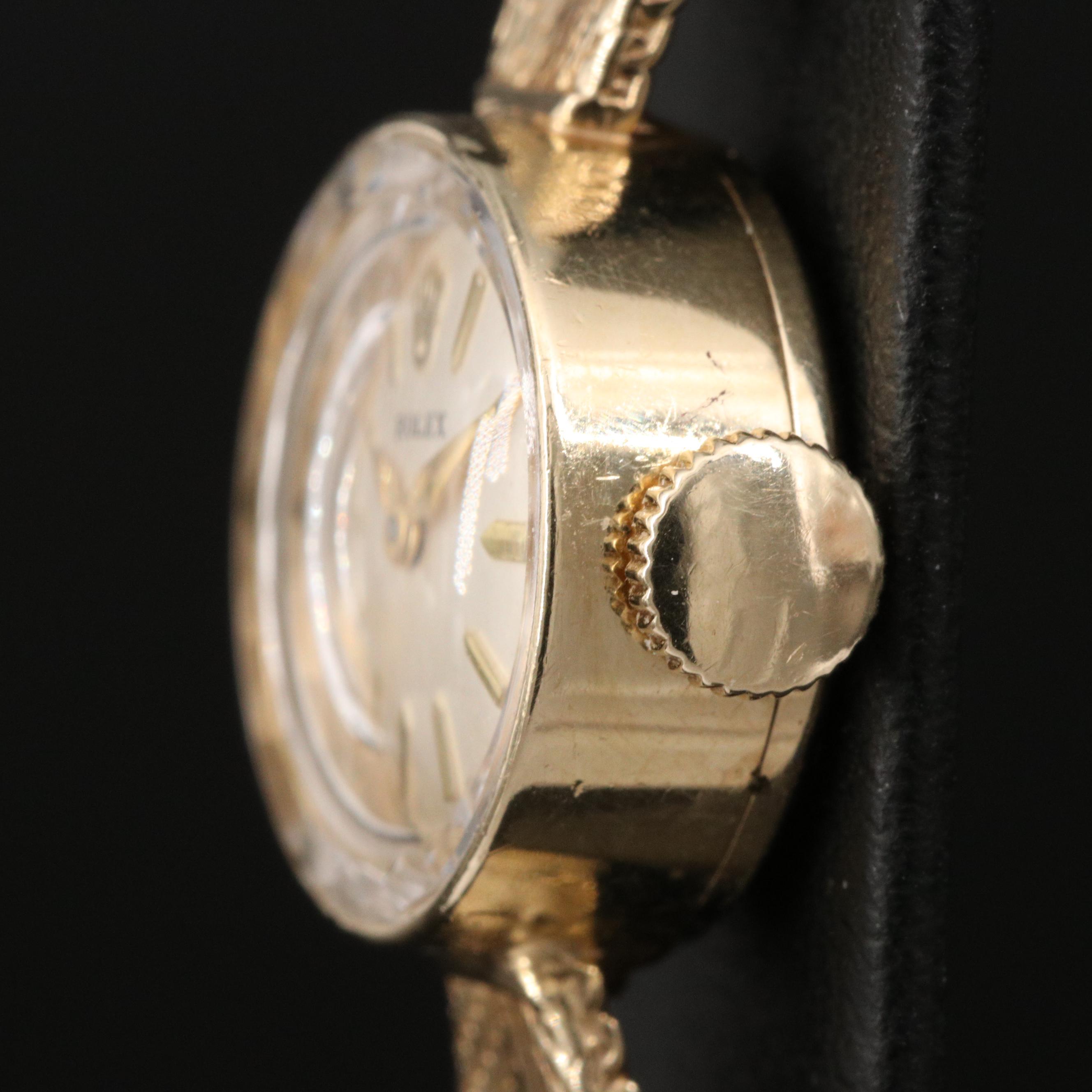 Vintage Rolex 14K Stem Wind Watch