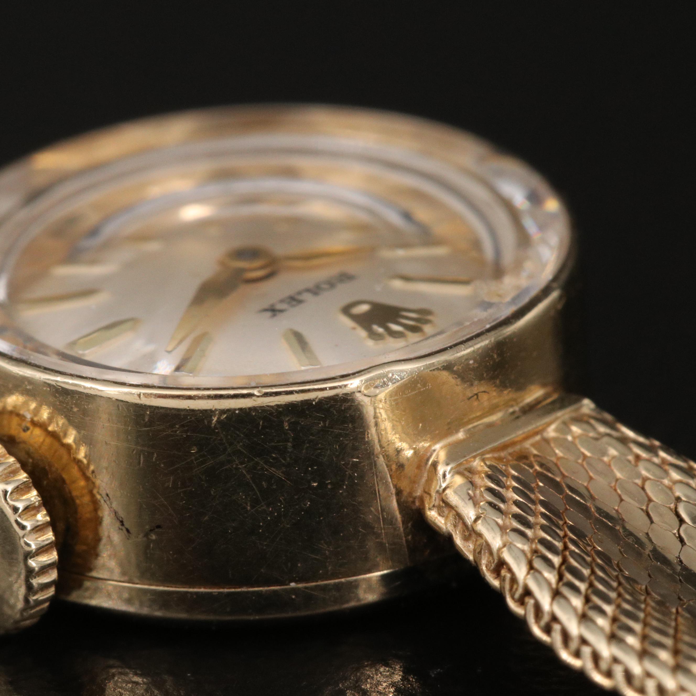Vintage Rolex 14K Stem Wind Watch