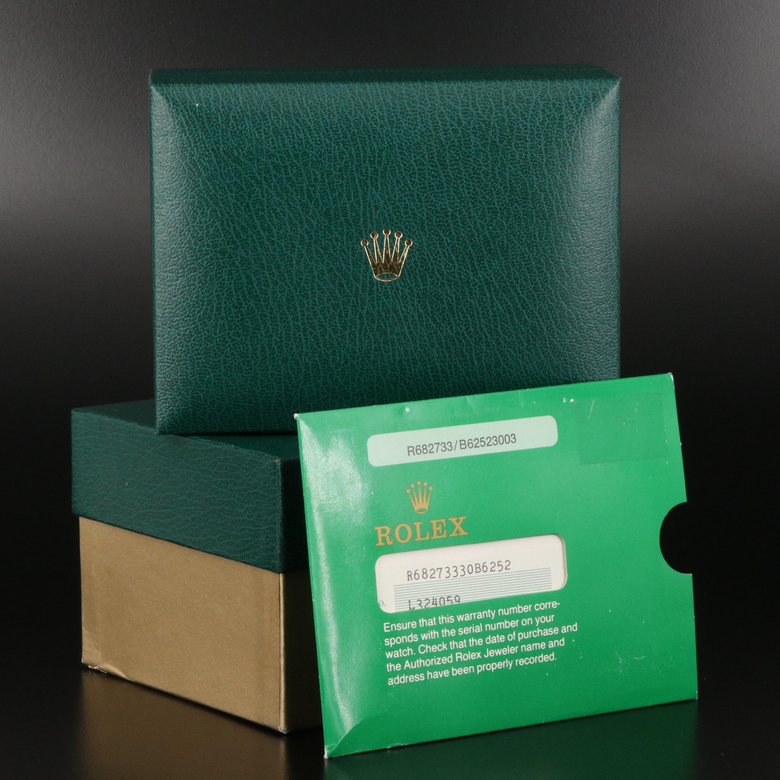 1989 Rolex Datejust Mid-Size 18K and Stainless Steel Automatic Watch