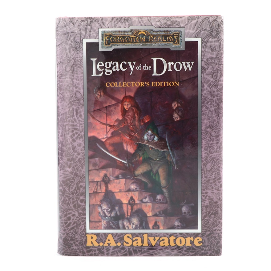 First Printing "Legacy of the Drow" Collector's Edition by R. A. Salvatore