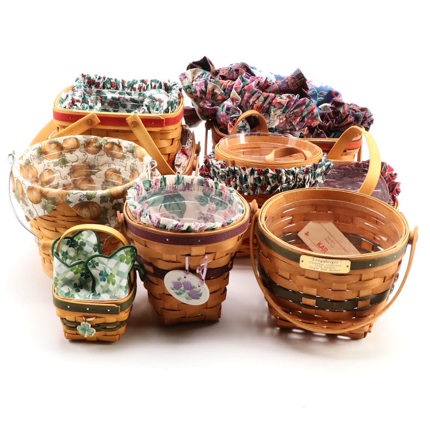 Longaberger "Christmas Collection" Baskets and Other Longaberger Baskets