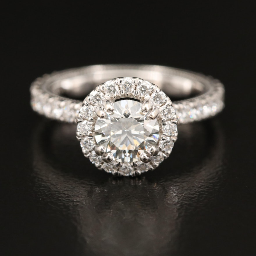 Verragio 14K 2.00 CTW Diamond Ring