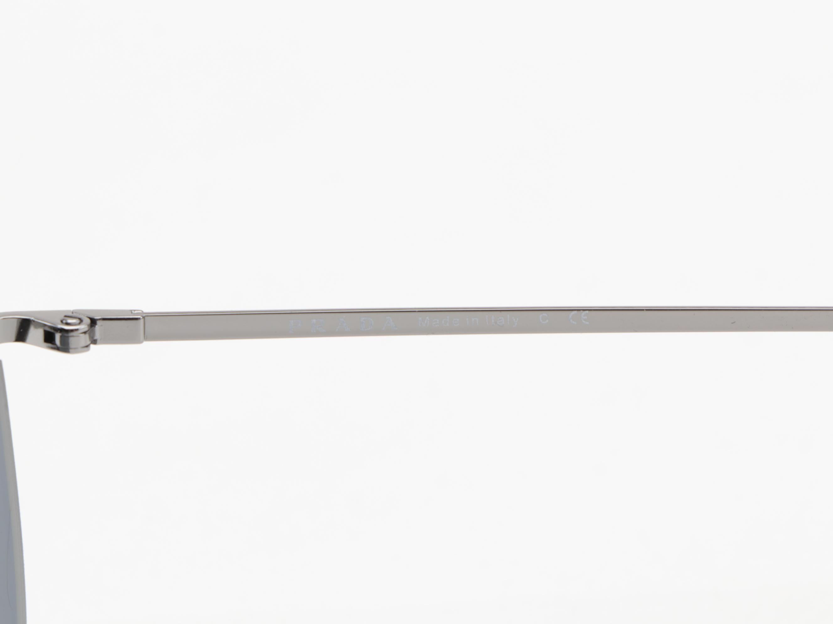 Prada SPS53S Orange Aviator Sunglasses