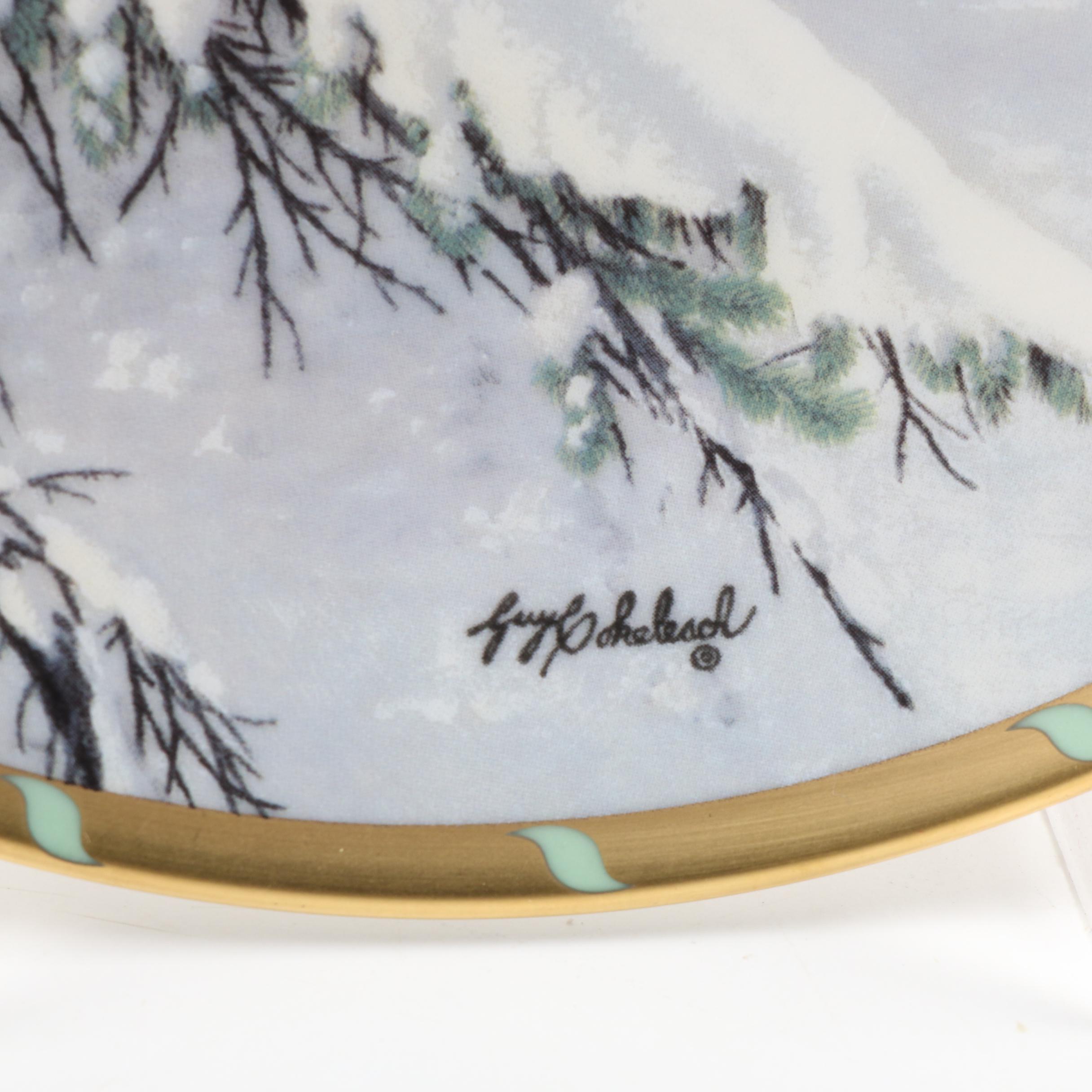 Lenox Guy Coheleach "Royal Cats" and Bradex Will Nelson "The Panda" Plates