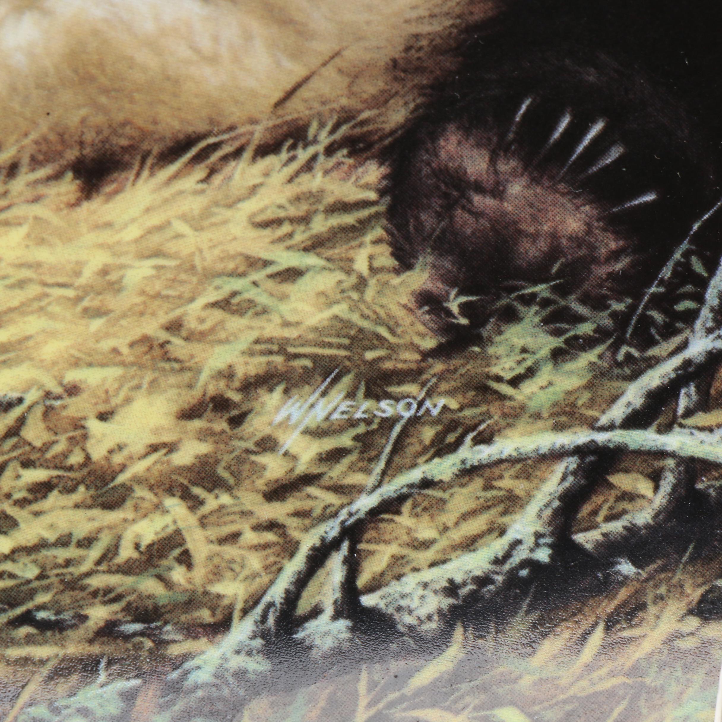 Lenox Guy Coheleach "Royal Cats" and Bradex Will Nelson "The Panda" Plates