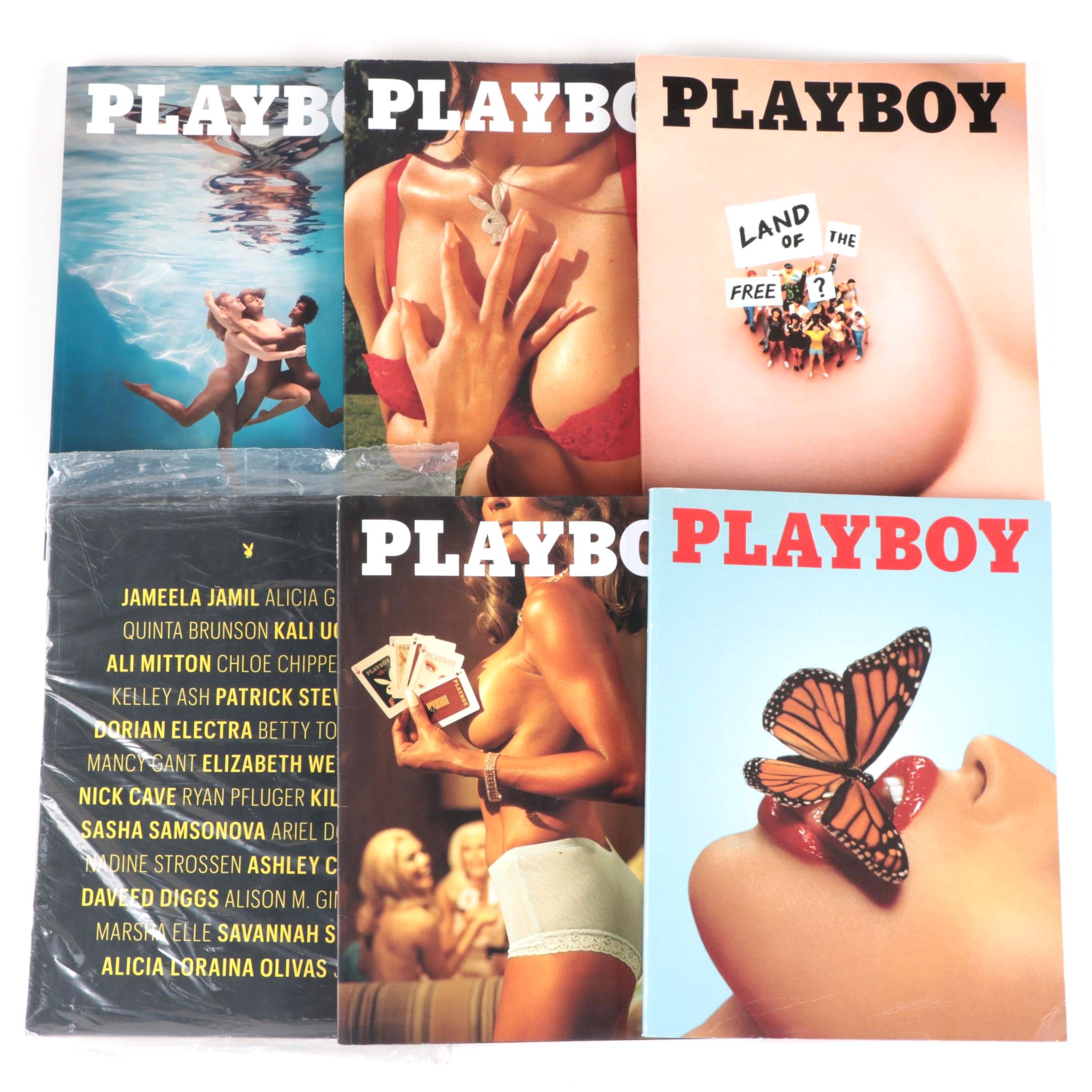 "Playboy" Magazine Special Editions, Including 65th Anniversary Issue, 2019–2020