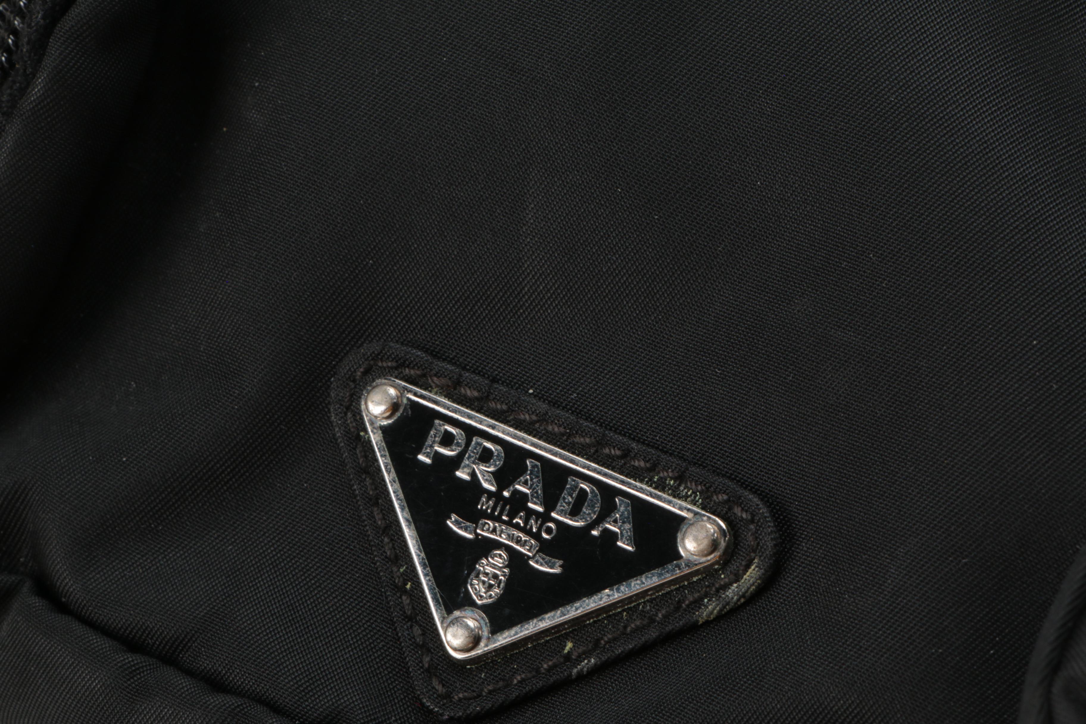 Prada Belt Bag in Black Tessuto Nylon