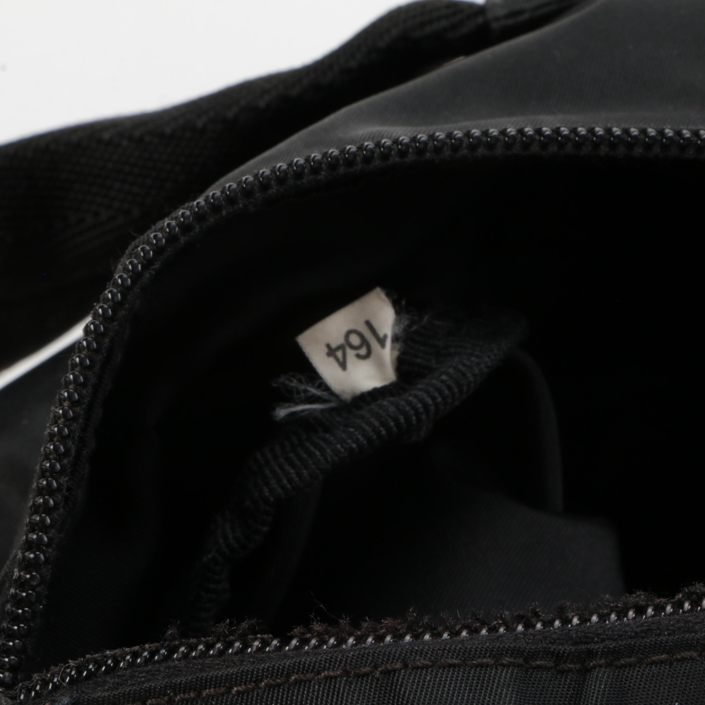 Prada Belt Bag in Black Tessuto Nylon