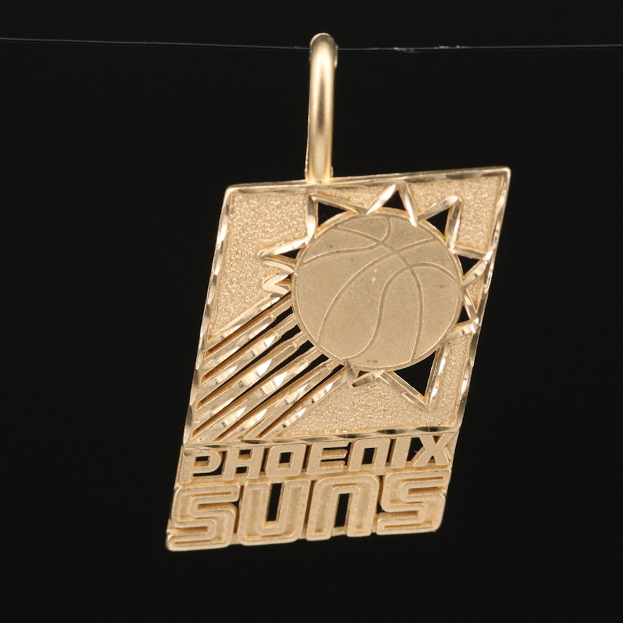 14K "Phoenix Suns" Pendant