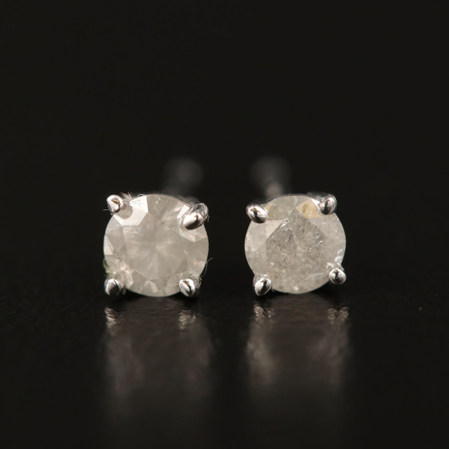 14K 0.31 CTW Diamond Stud Earrings