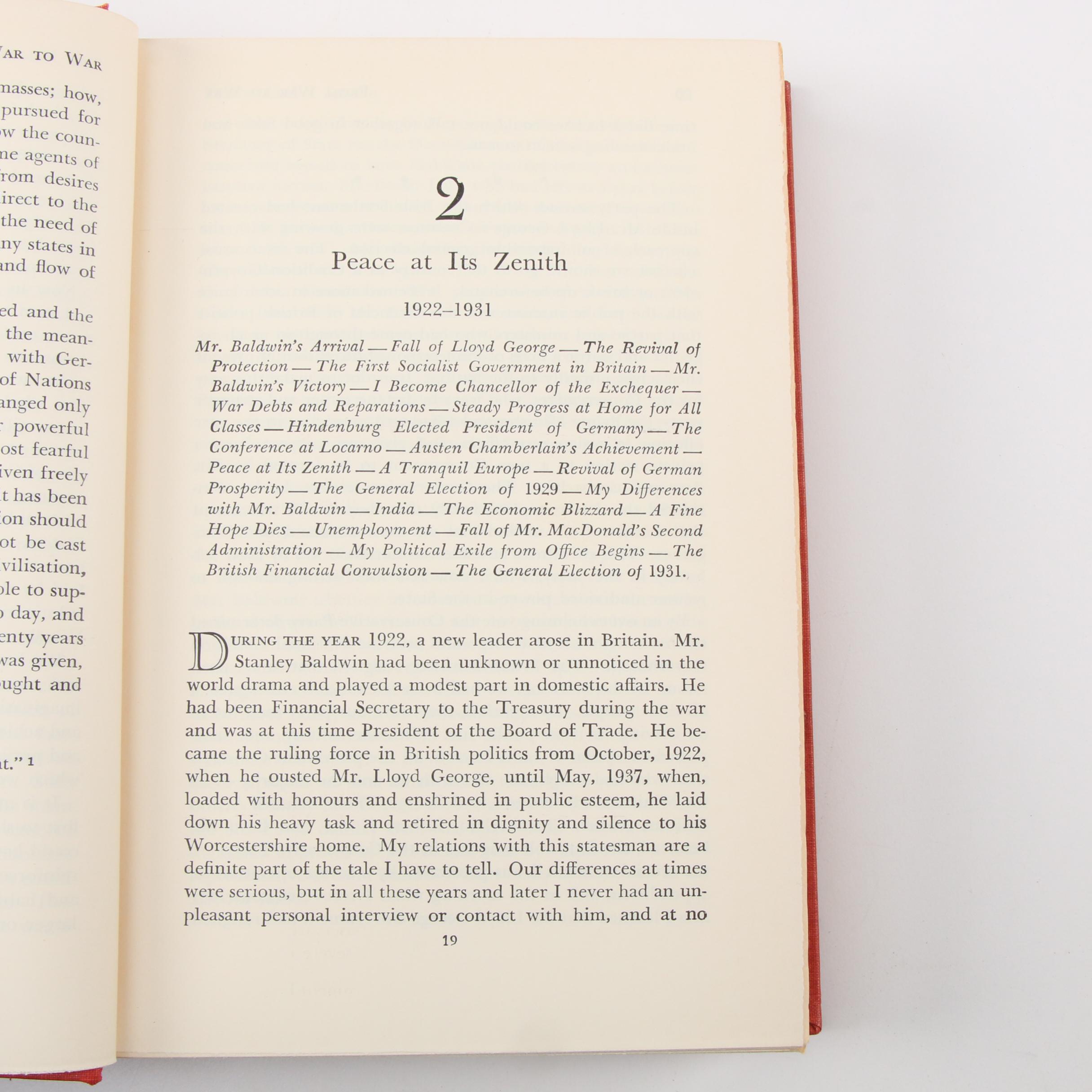 First Edition "The Second World War" Set by Winston Churchill, 1948 - 1953