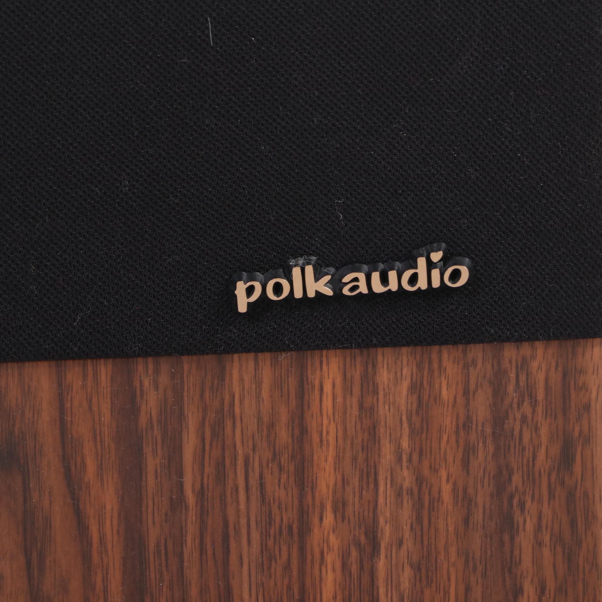 Pair of Polk Audio SDA 2 Walnut Veneer Tower Speakers