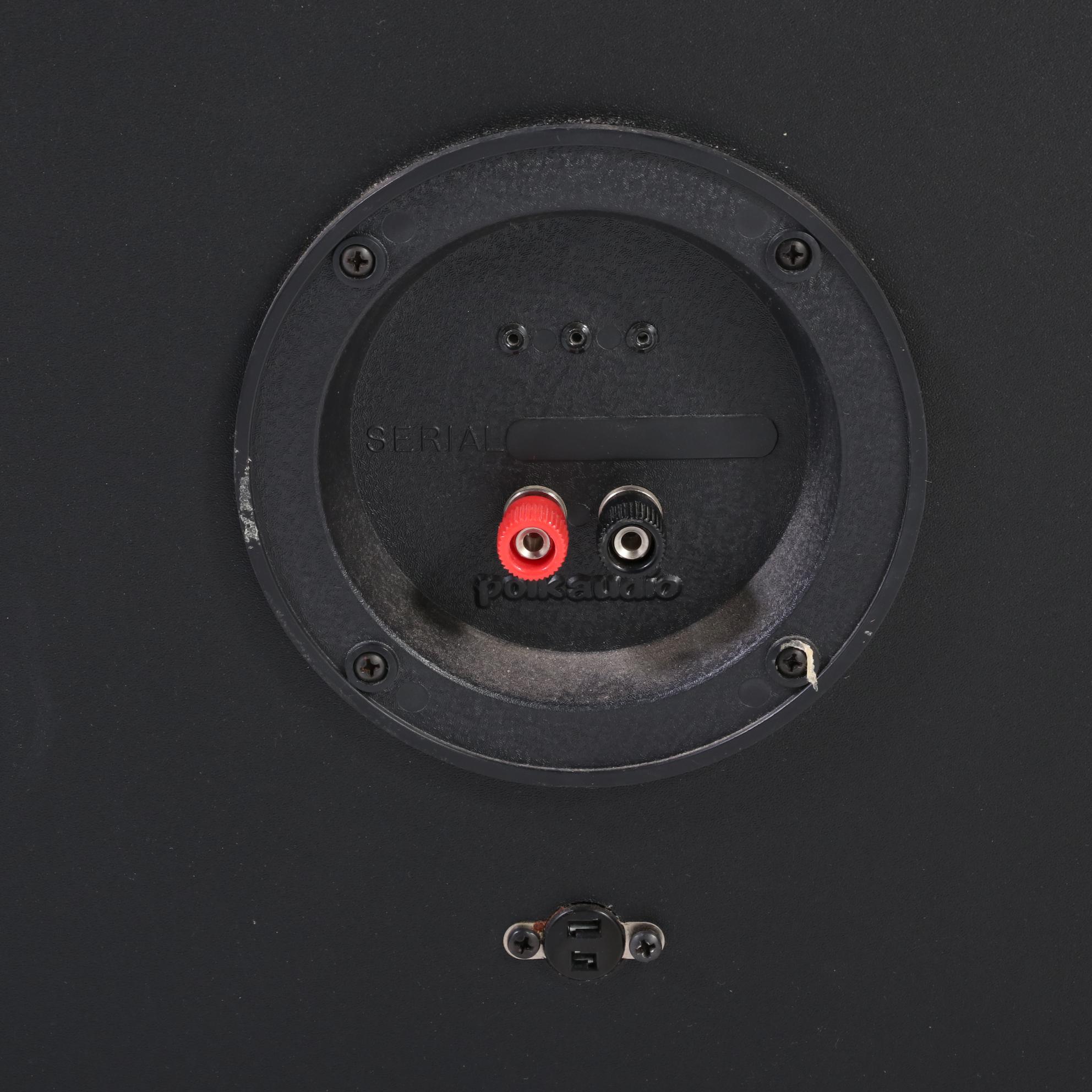 Pair of Polk Audio SDA 2 Walnut Veneer Tower Speakers