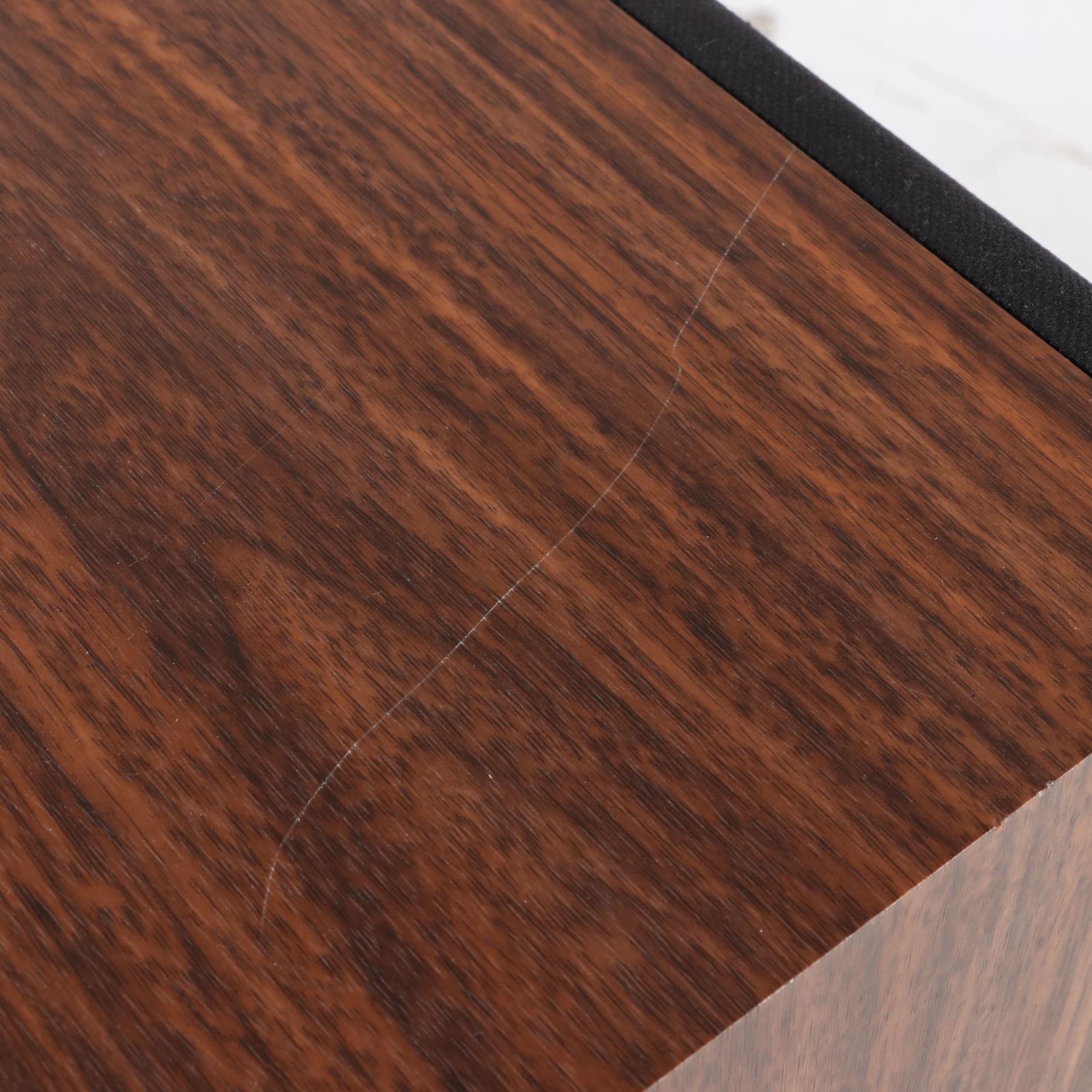 Pair of Polk Audio SDA 2 Walnut Veneer Tower Speakers