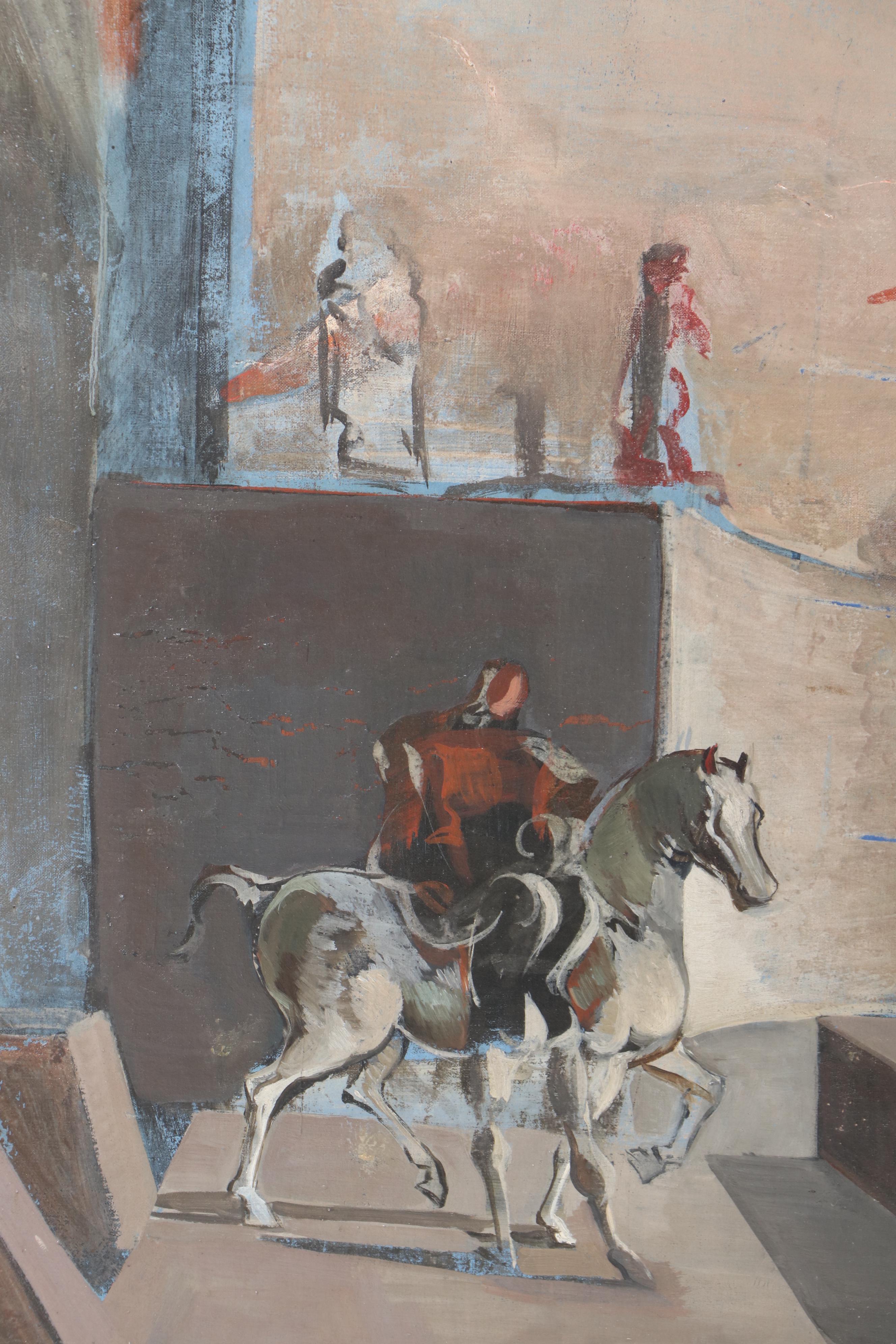 Jacques Despierre Oil Painting "Le Christ Guérissant les Malades," 1941