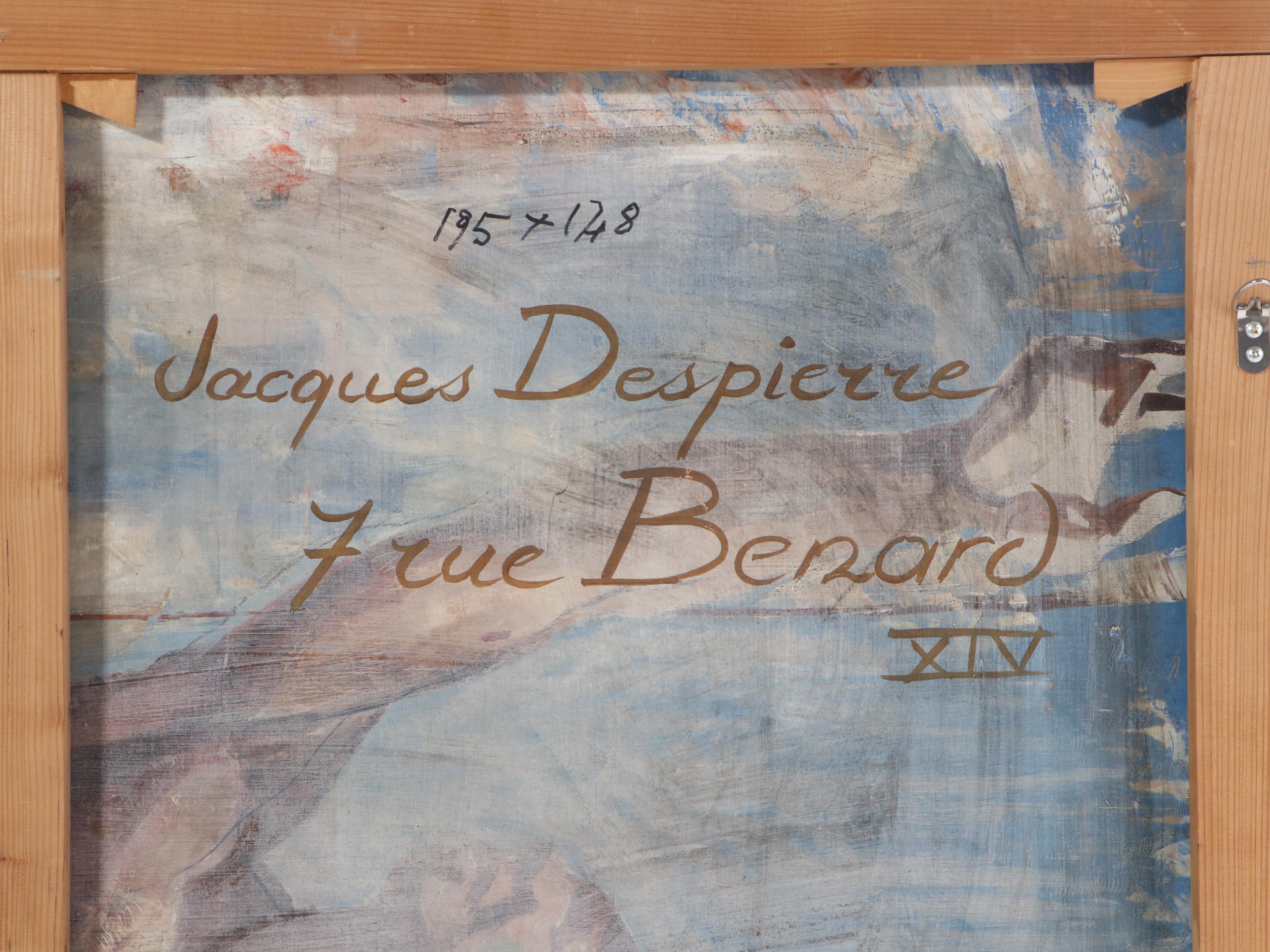 Jacques Despierre Oil Painting "Le Christ Guérissant les Malades," 1941