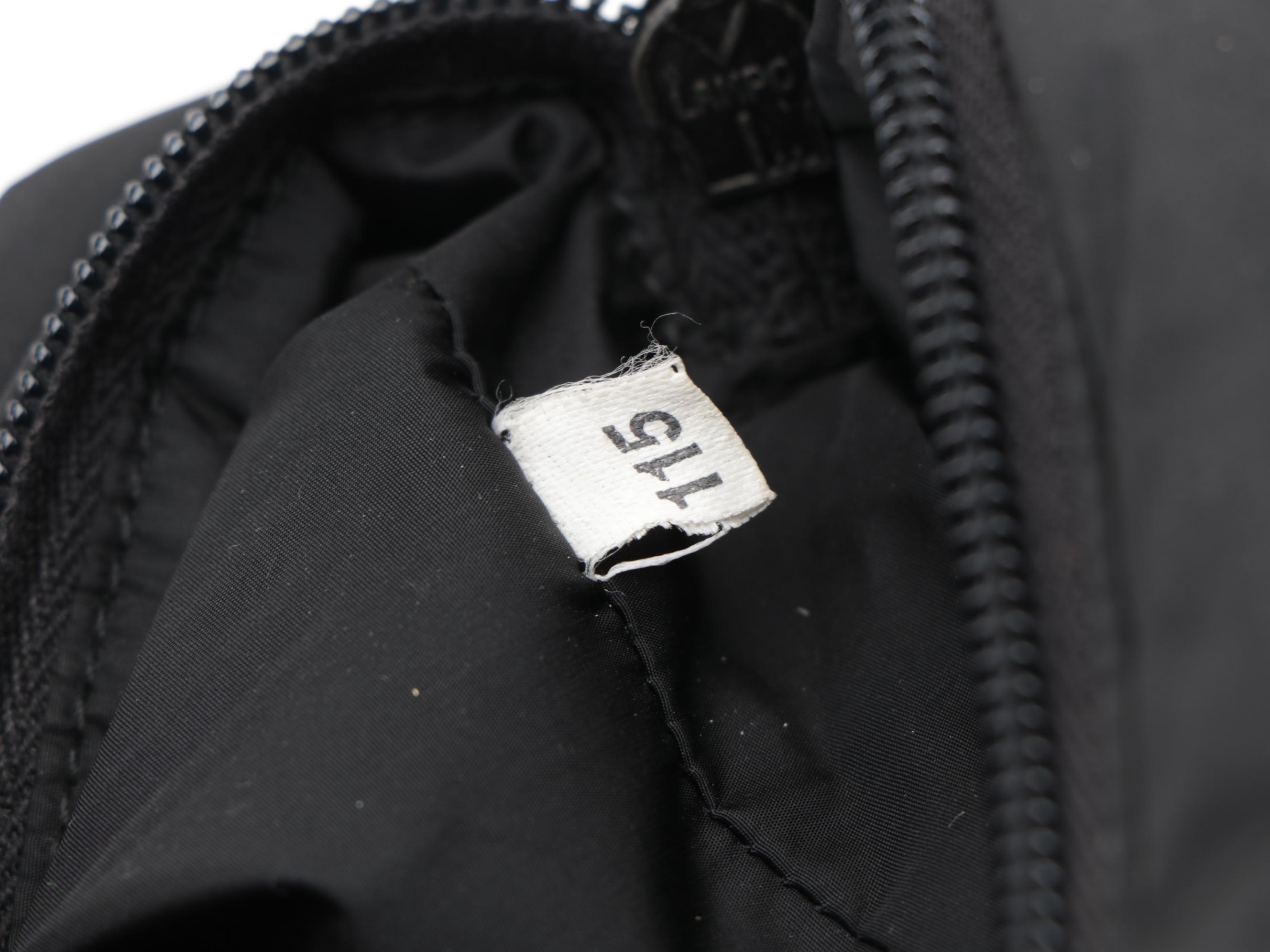 Prada Necessaire Pouch in Luna Rossa Tessuto Nylon and Piuma Latex