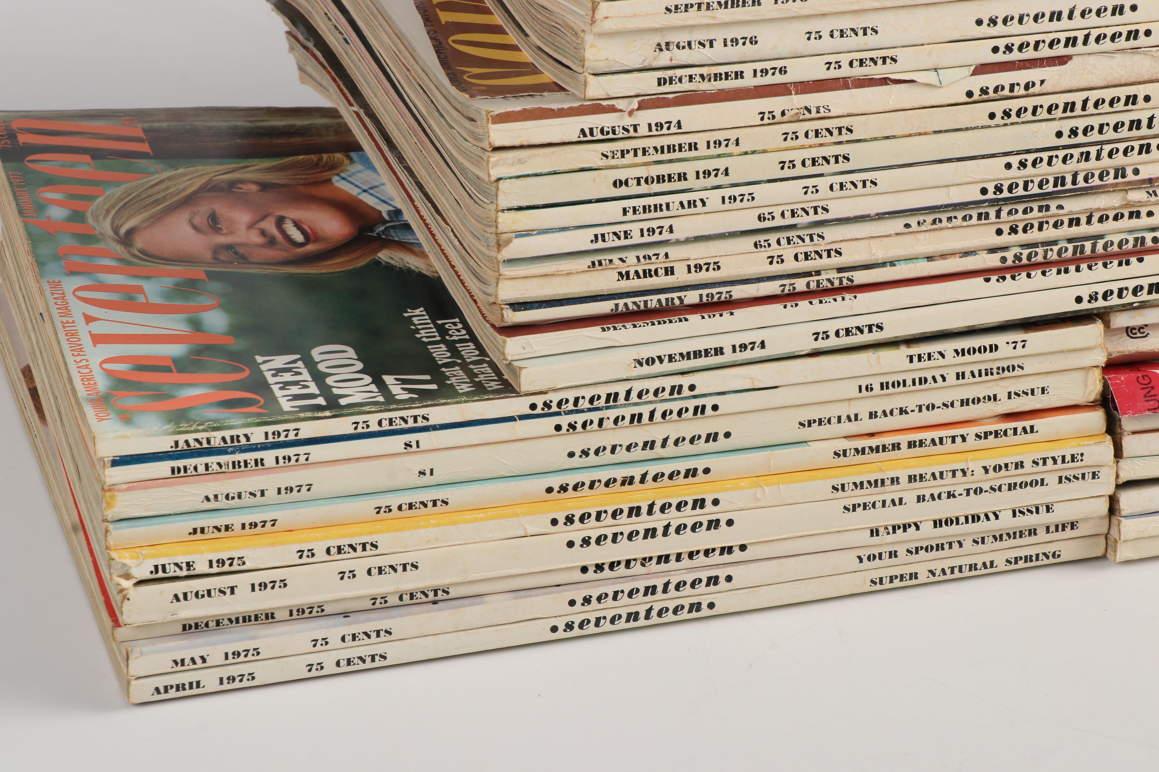 "Seventeen" Magazine Collection, 1974–1980