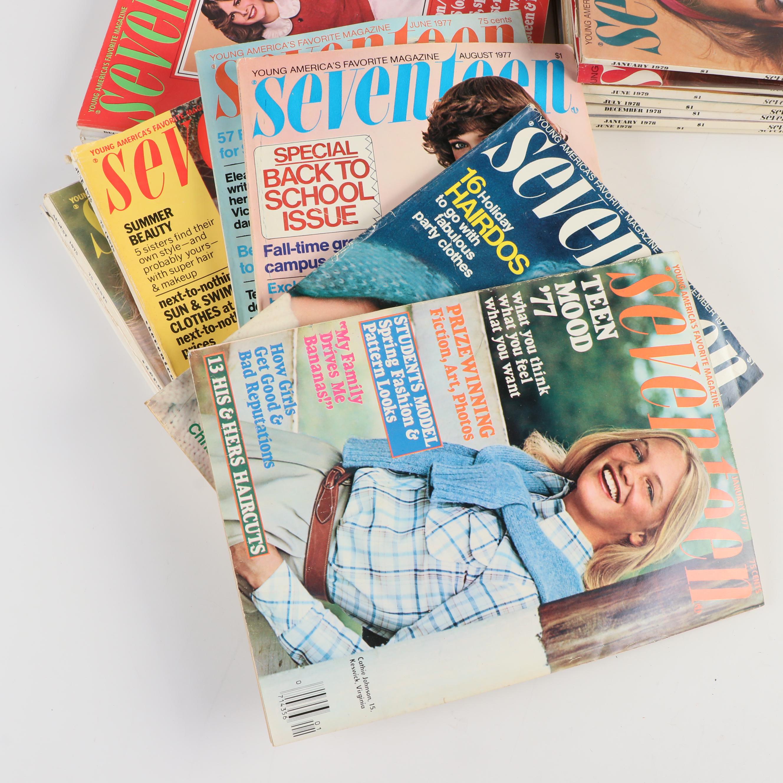 "Seventeen" Magazine Collection, 1974–1980