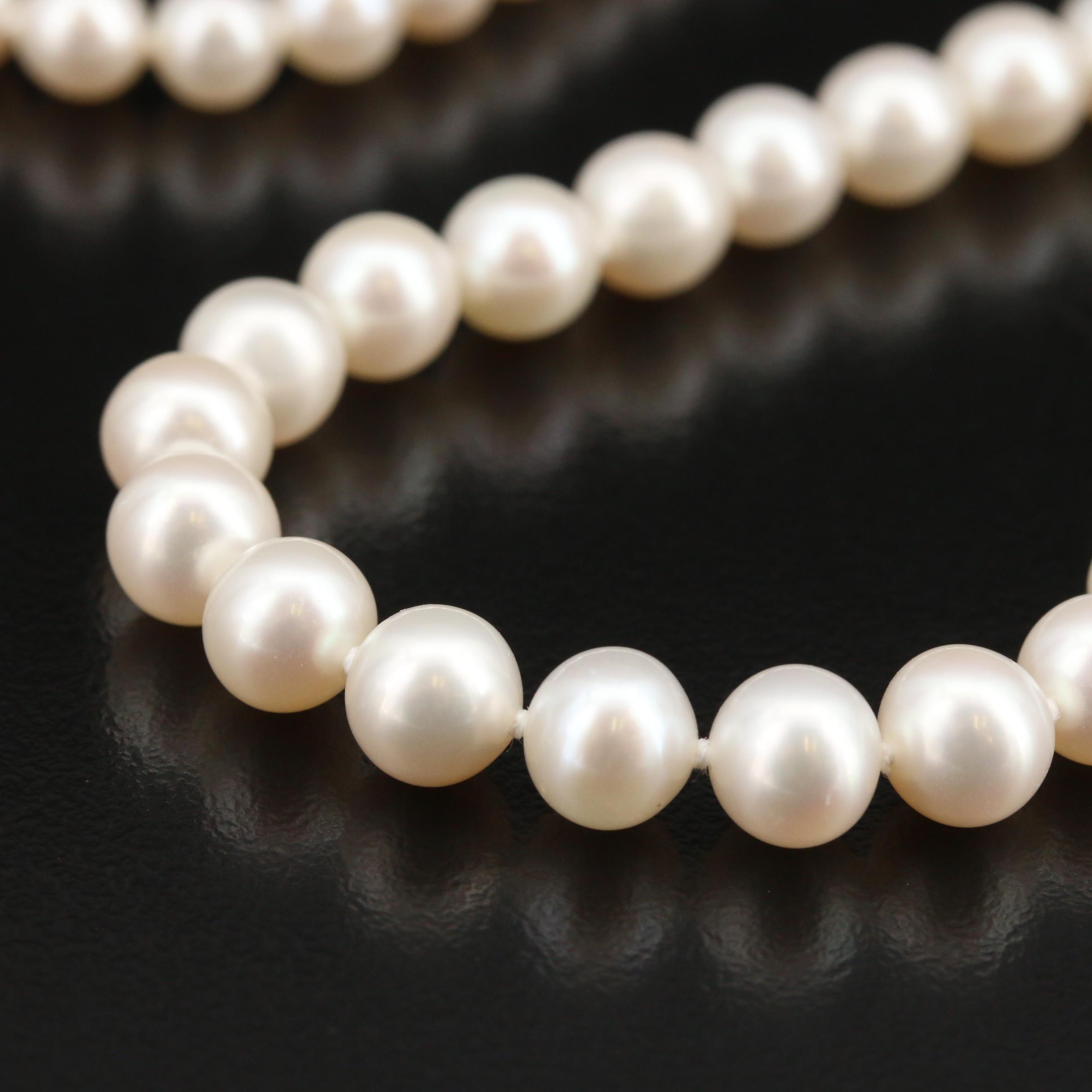 Blue Lagoon "Sea Magic" By Mikimoto Pearl Necklace and Earring Set