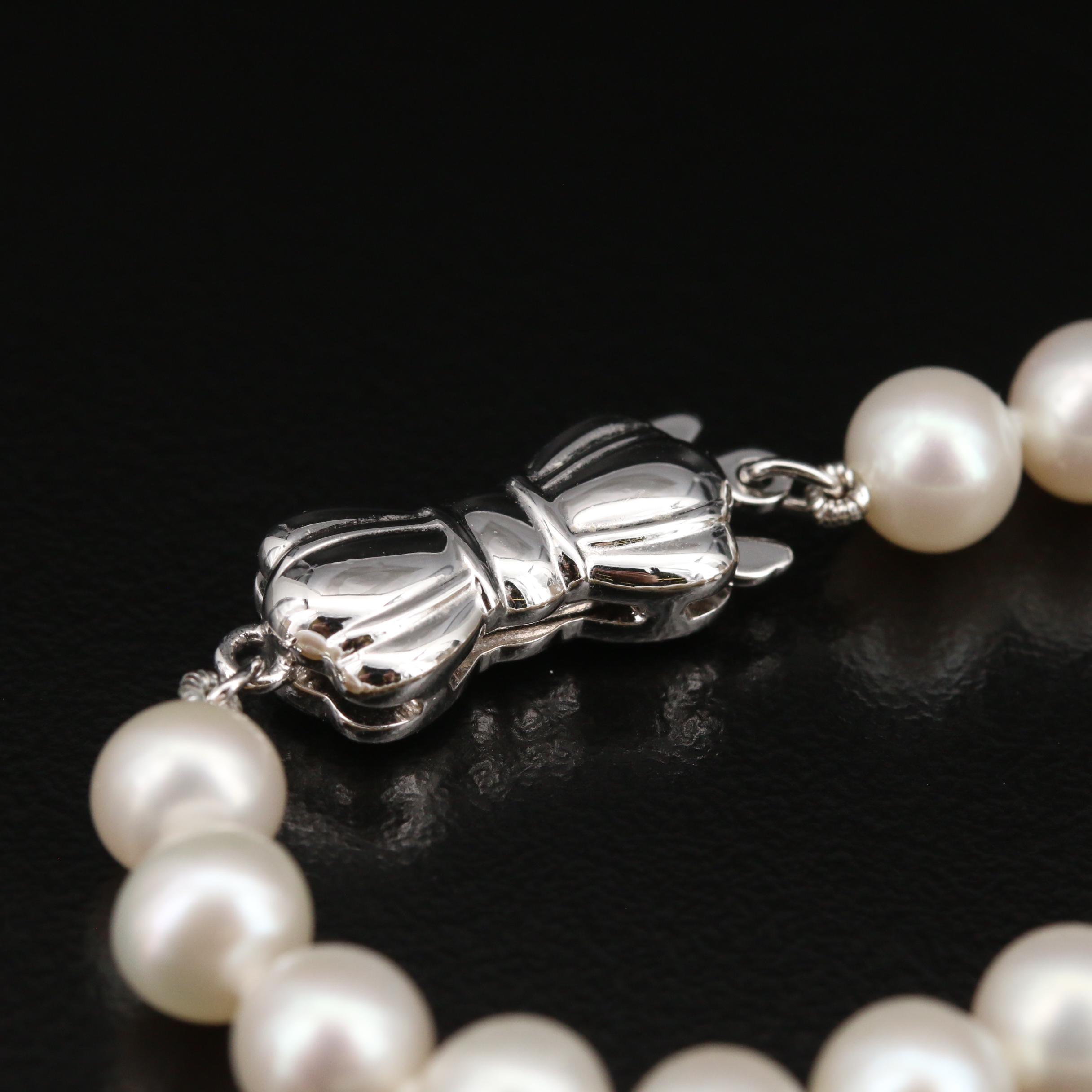 Blue Lagoon "Sea Magic" By Mikimoto Pearl Necklace and Earring Set