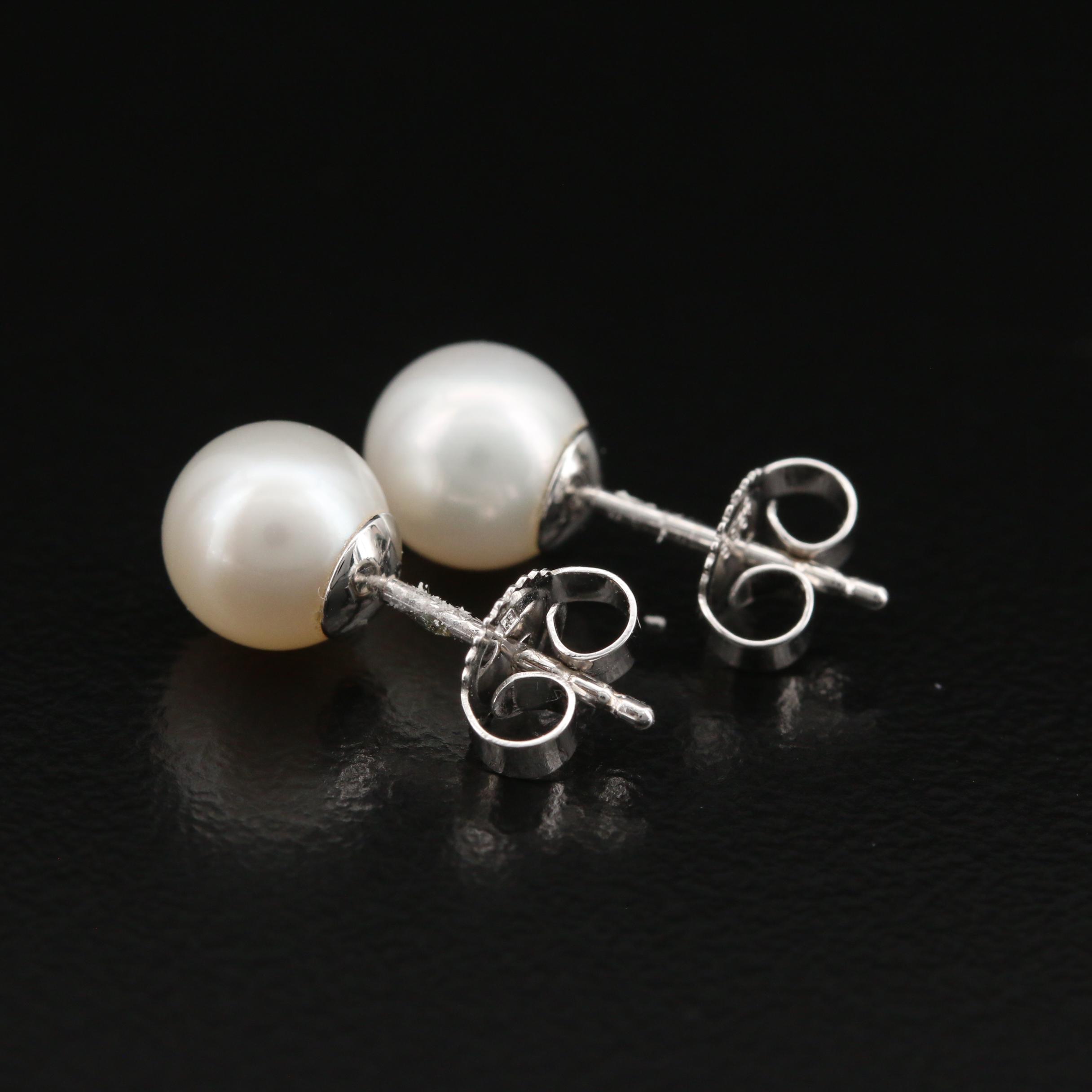 Blue Lagoon "Sea Magic" By Mikimoto Pearl Necklace and Earring Set