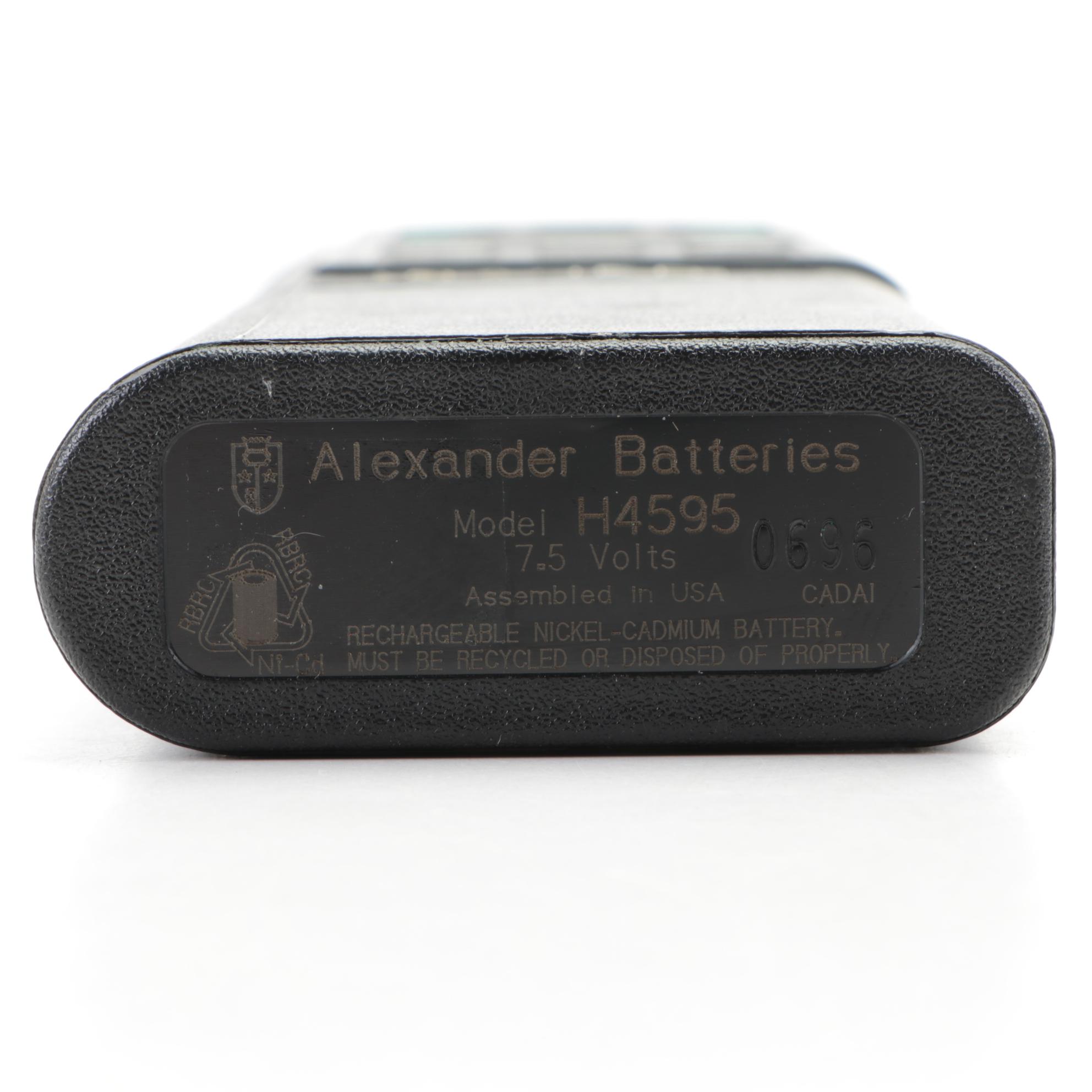 Motorola "Astro" Handheld Two-Way Radio and LAPD Manual