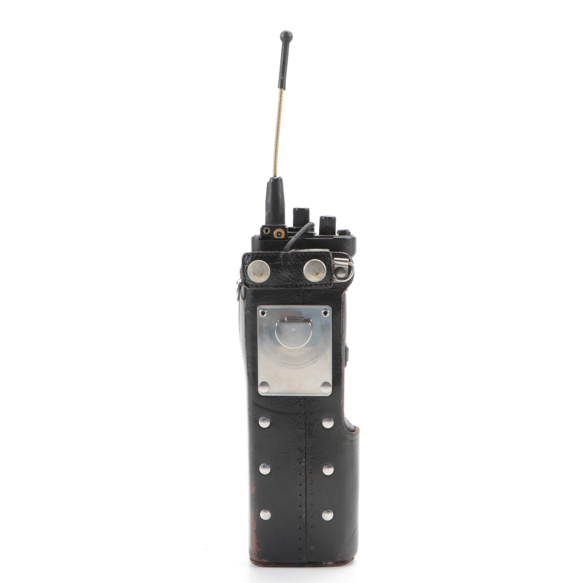 Motorola "Astro" Handheld Two-Way Radio and LAPD Manual
