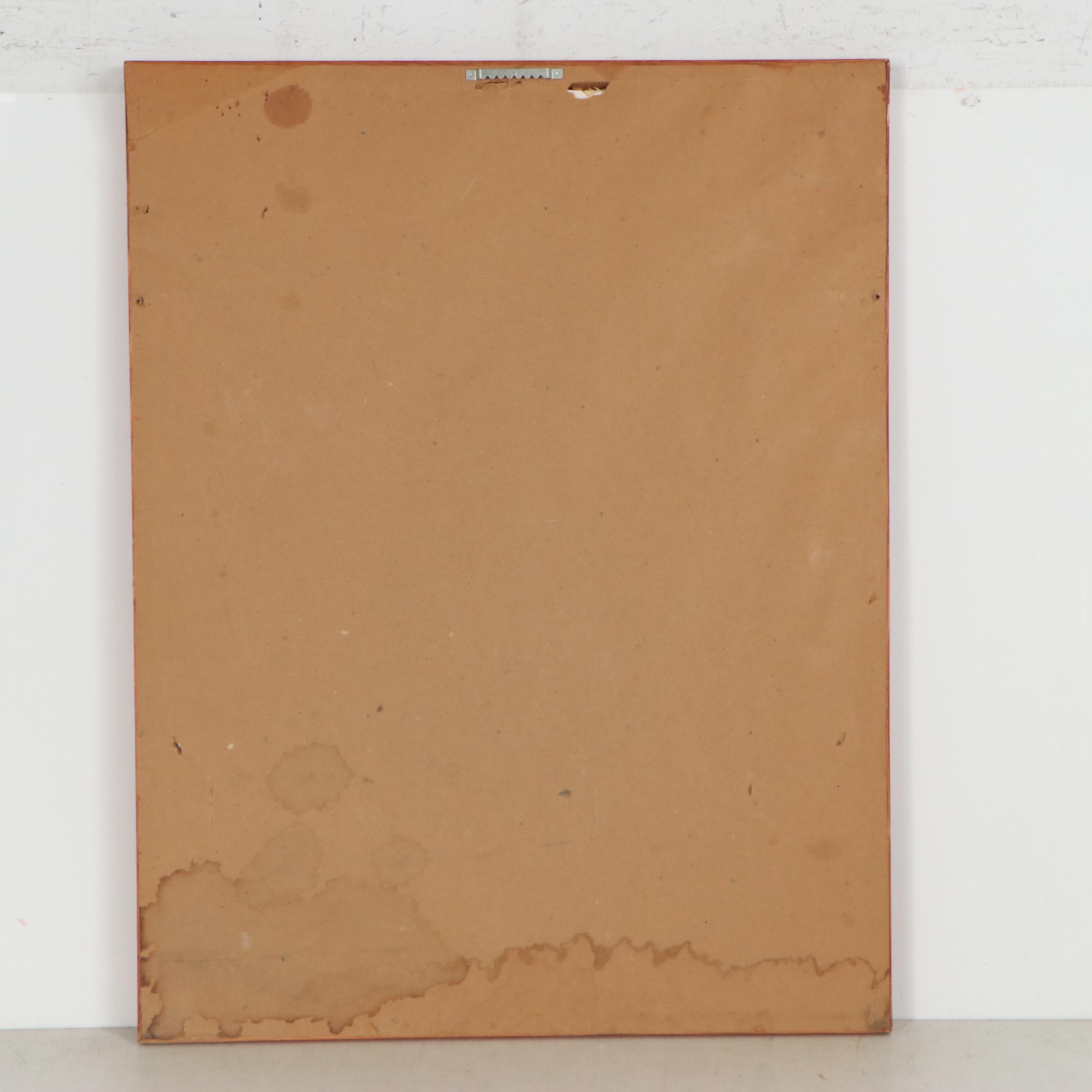 Hoi Lebadang Lithograph of Figures on Horseback