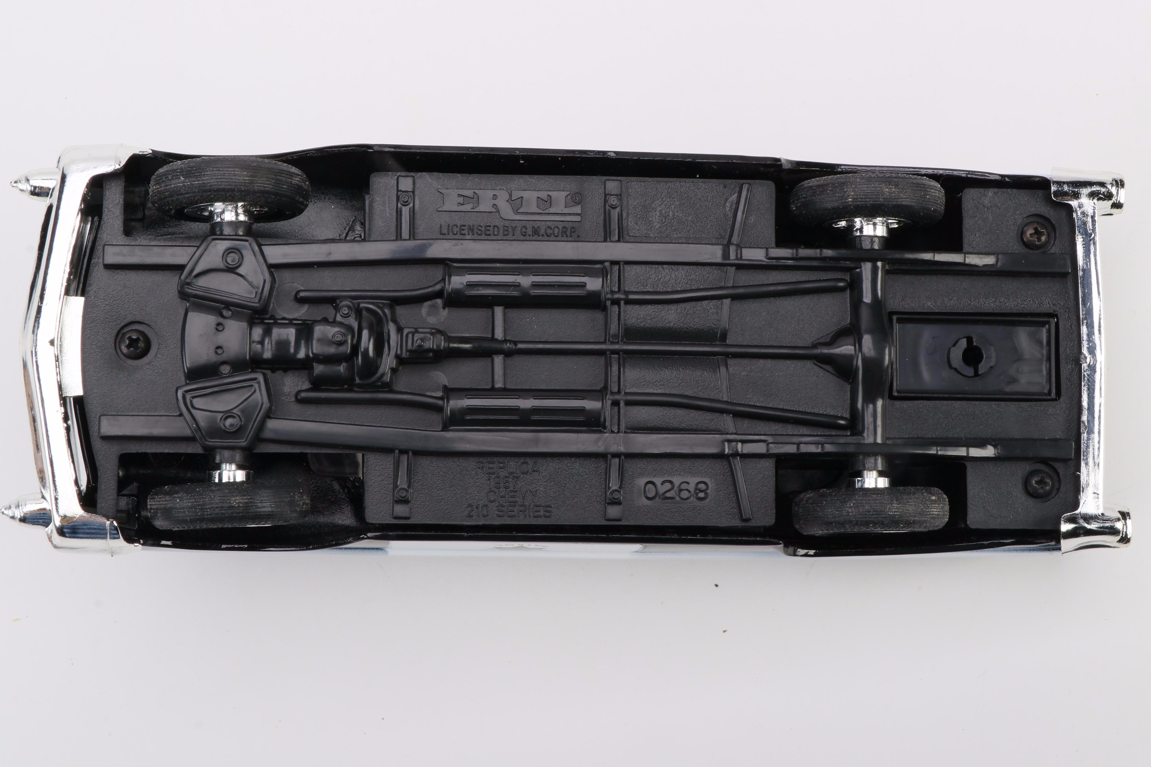 Diecast Model Police Car Collection, Including 1957 Chevy and More