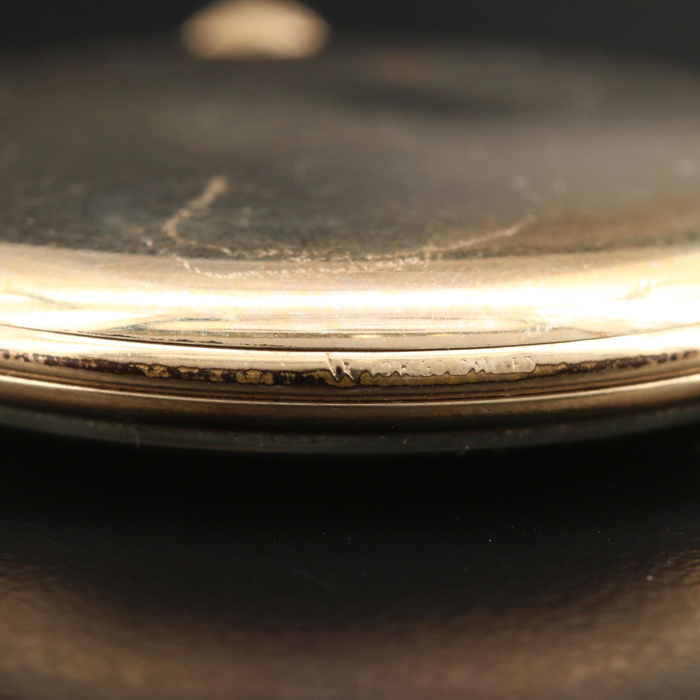 Tavannes 10K Gold Filled Pocket Watch