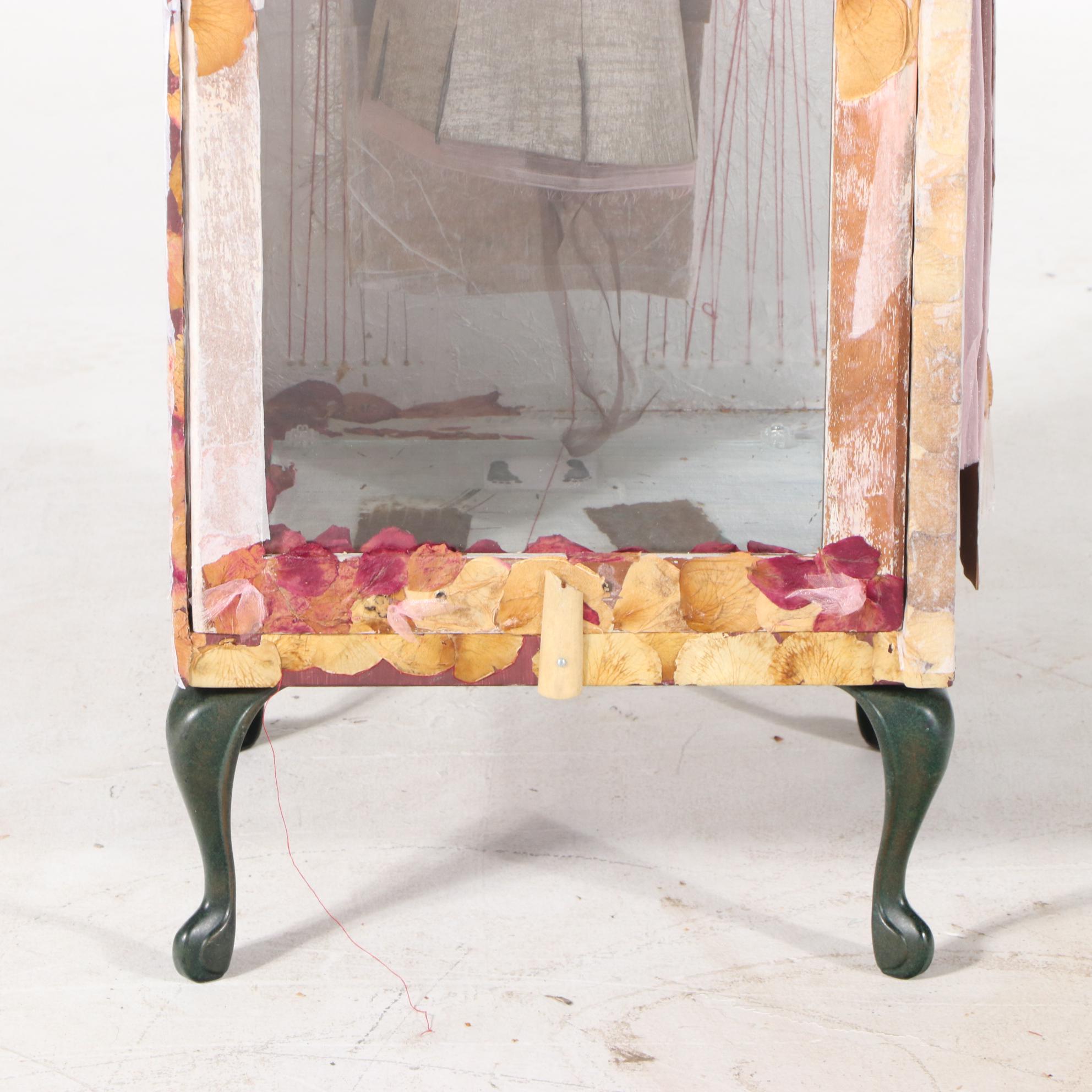 Angela Adele McElwain Monumental Mixed Media Assemblage "Détourner le Bébé"