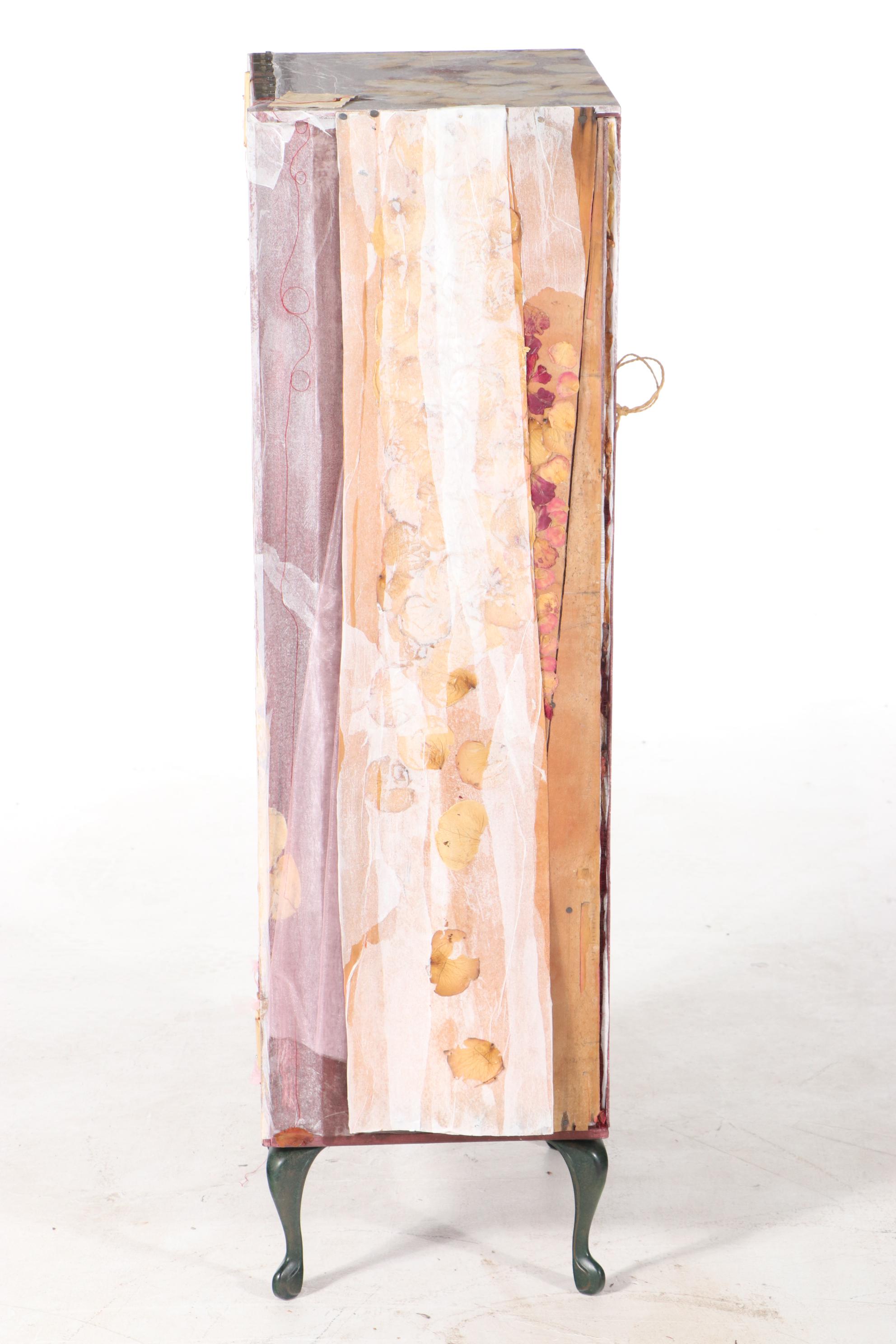 Angela Adele McElwain Monumental Mixed Media Assemblage "Détourner le Bébé"