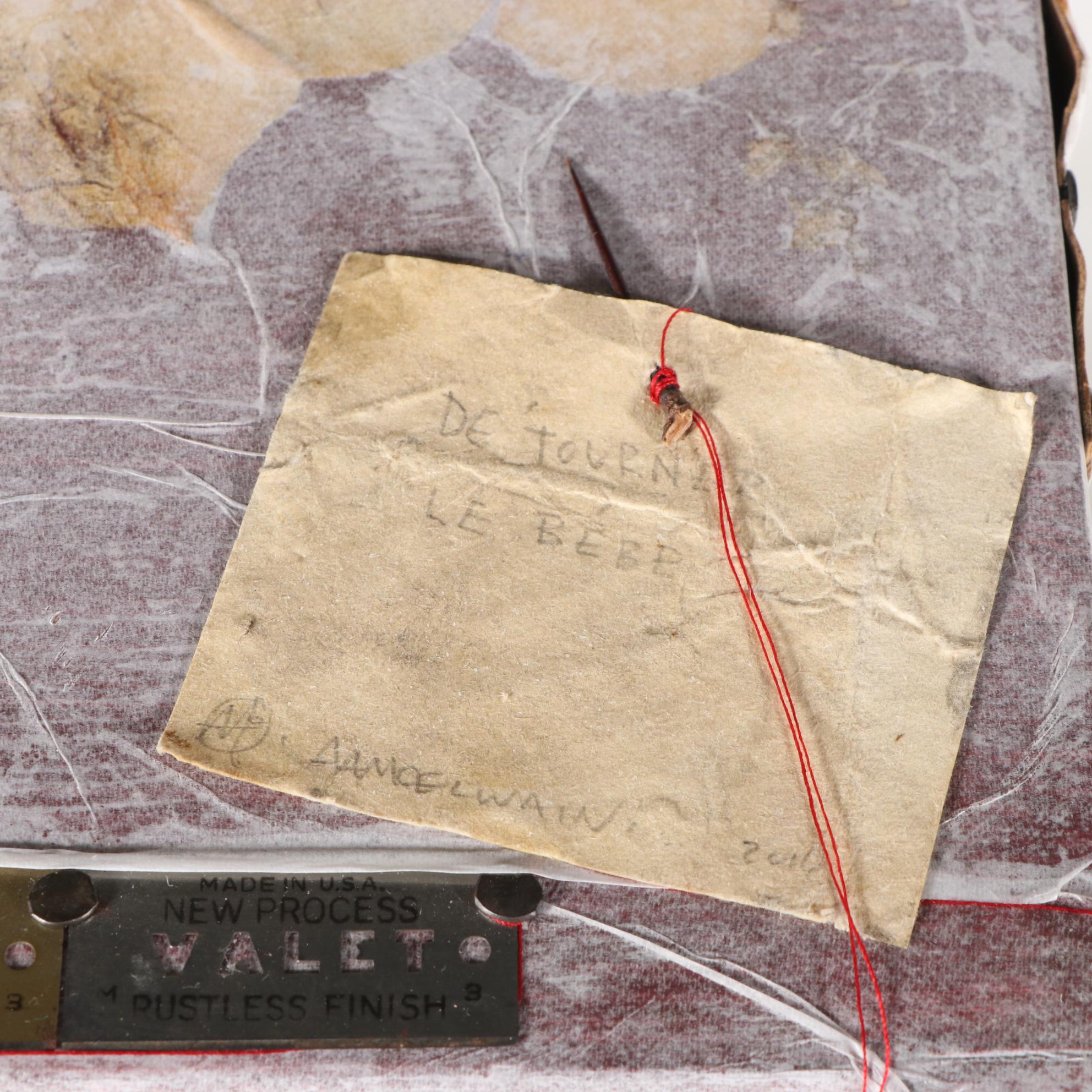 Angela Adele McElwain Monumental Mixed Media Assemblage "Détourner le Bébé"