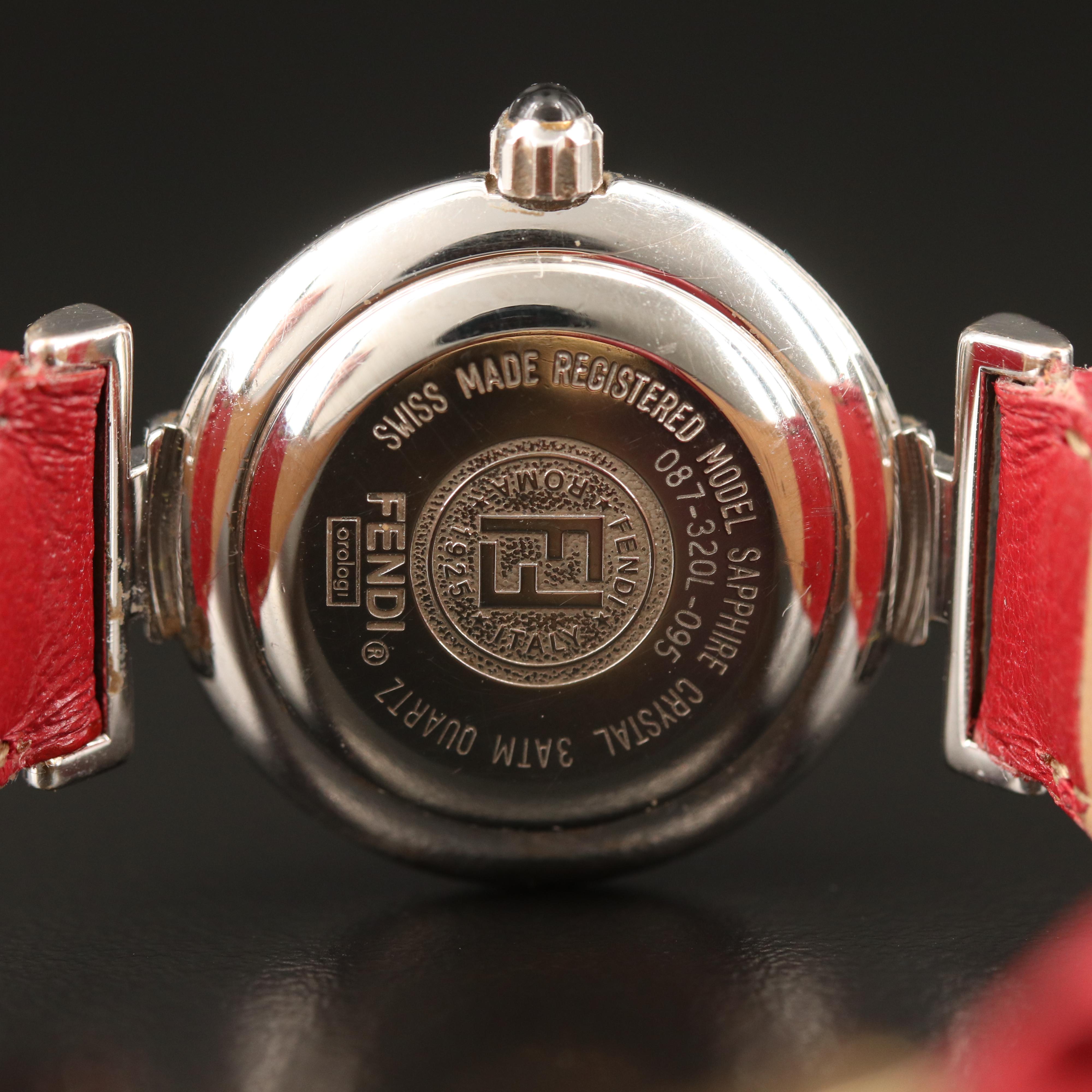 Swiss Fendi Mother of Pearl Watch