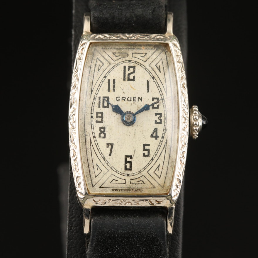 Vintage Gruen Gold Filled Wristwatch