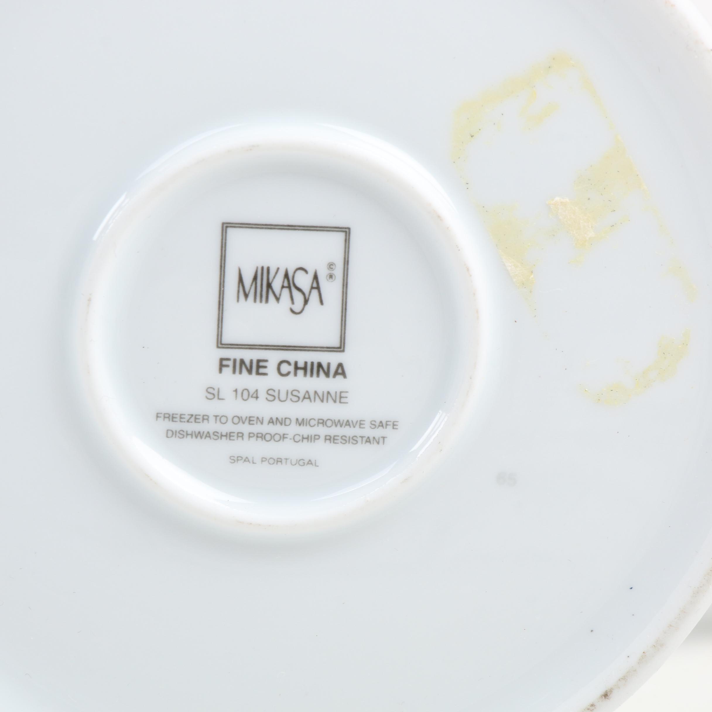 Mikasa "Susanne" China Dinnerware and Serveware, 1996–2005