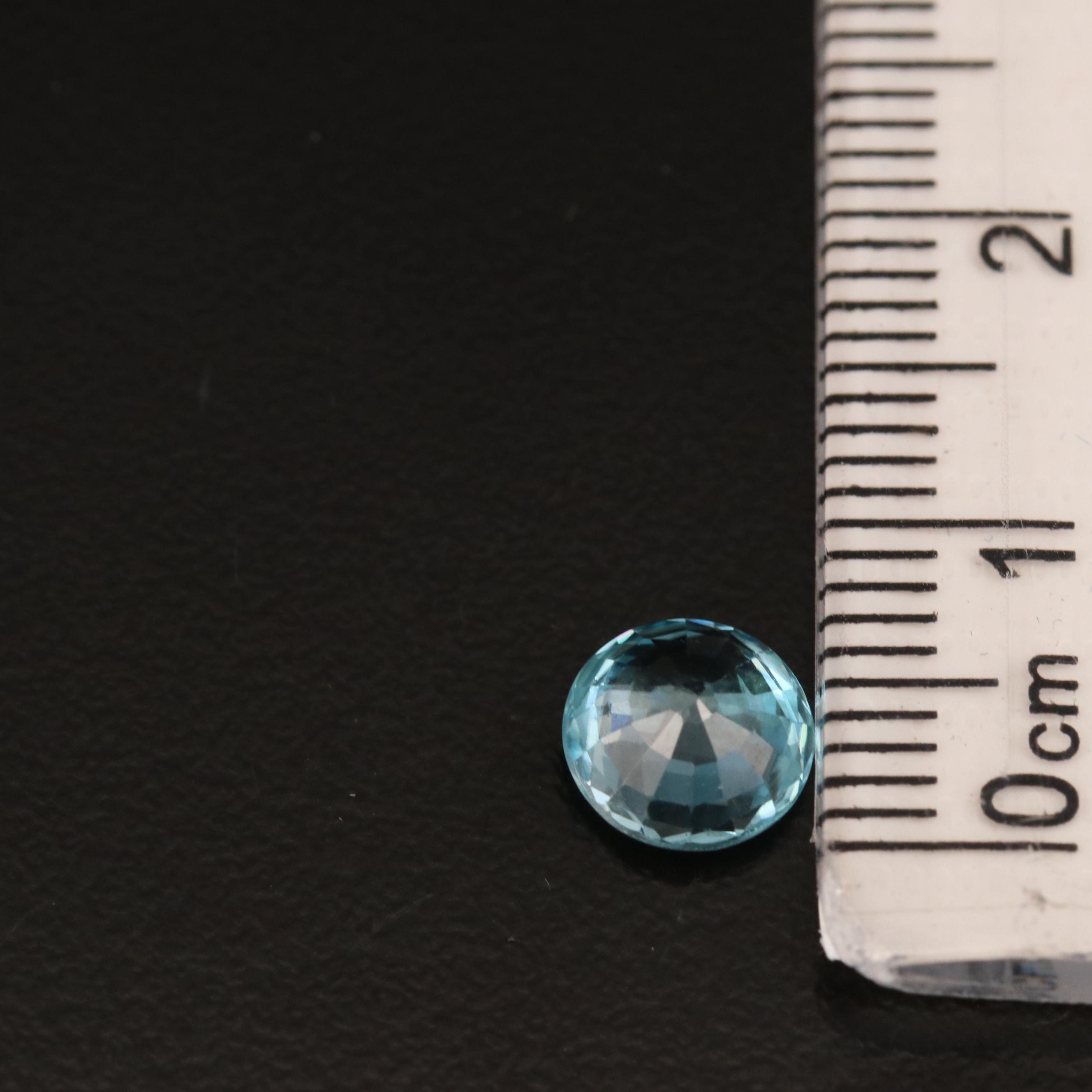 Loose 1.93 CT Round Faceted Zircon
