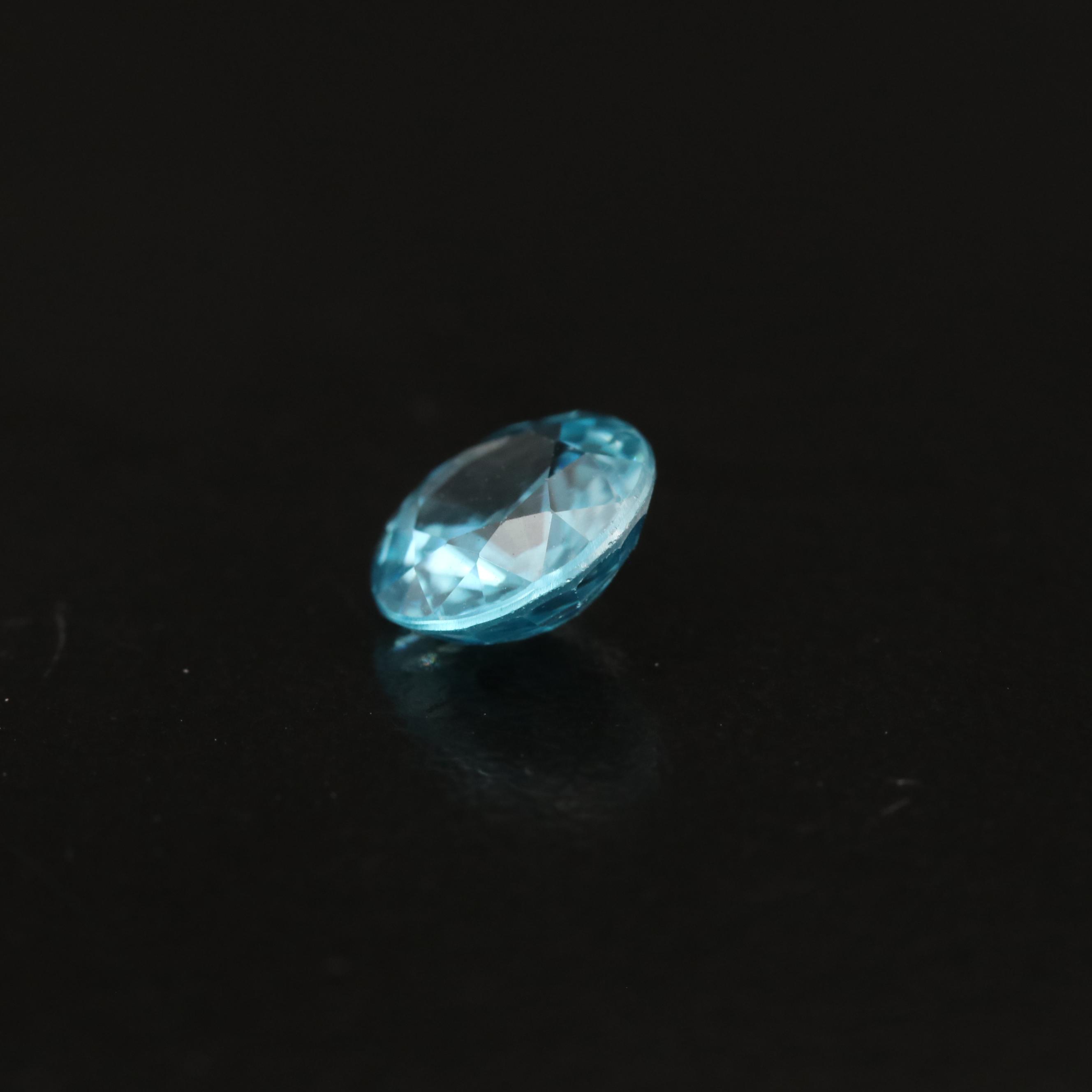 Loose 1.93 CT Round Faceted Zircon