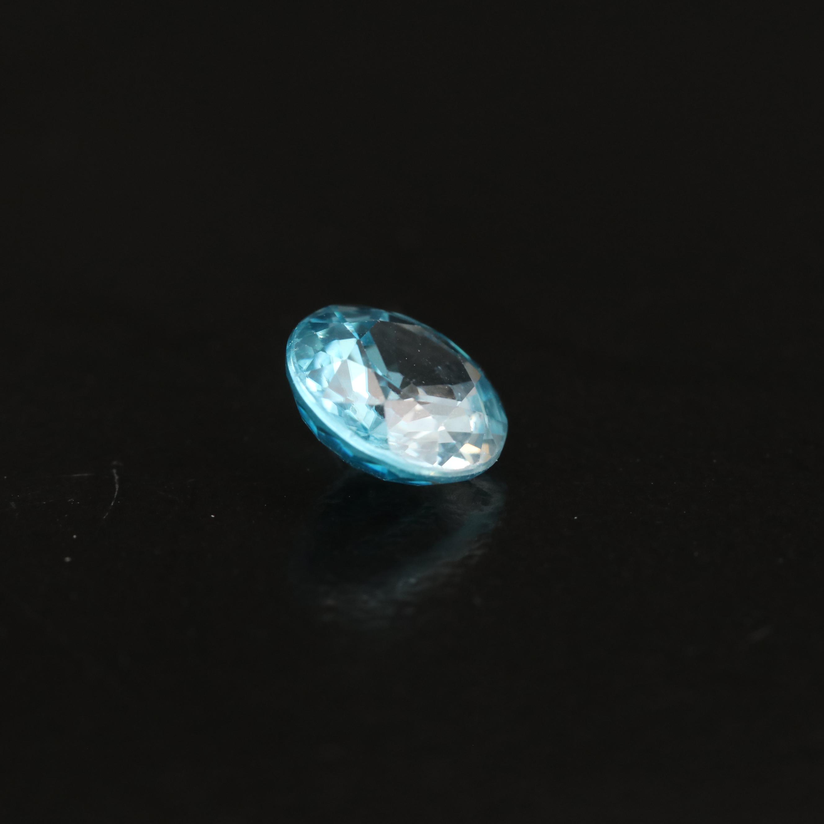 Loose 1.93 CT Round Faceted Zircon