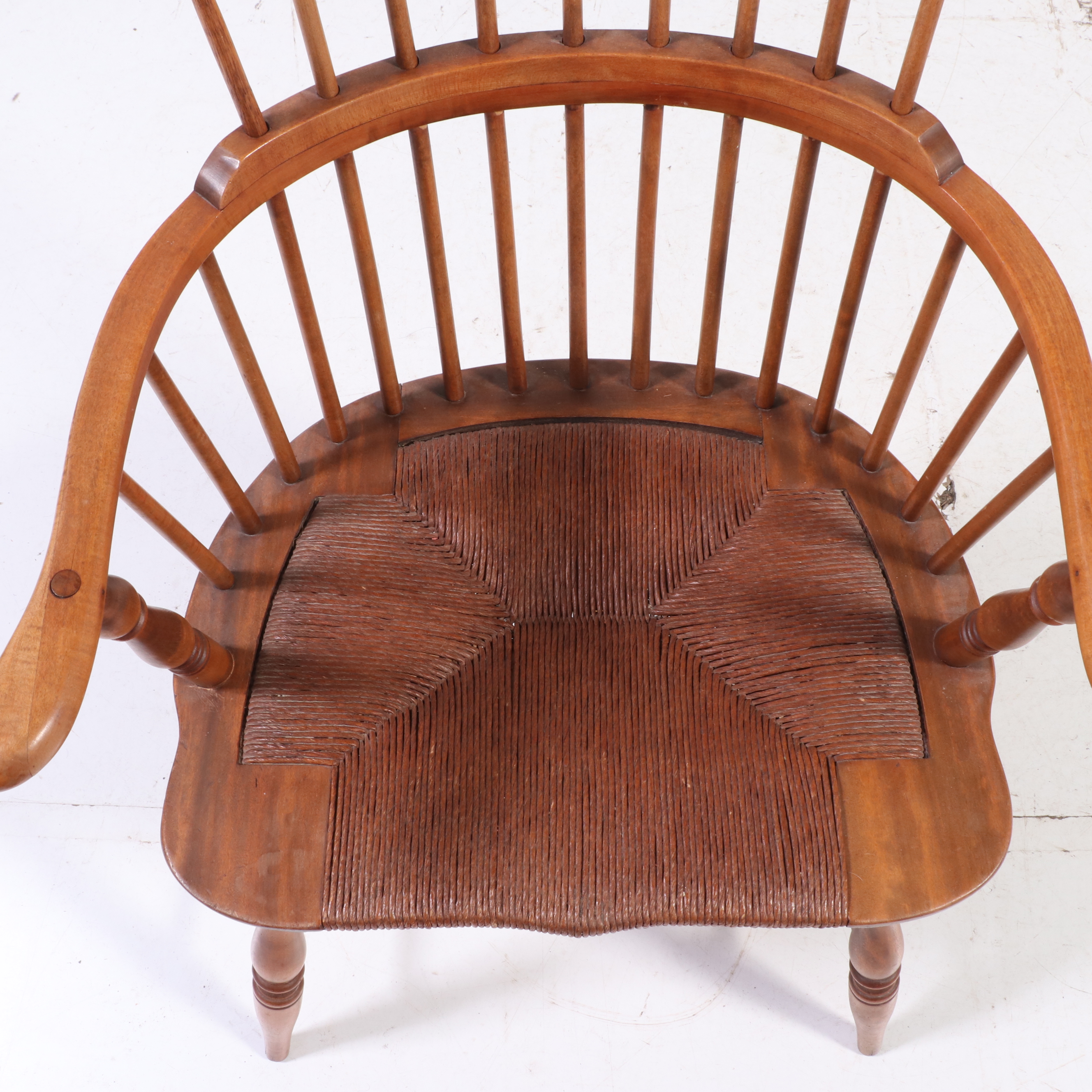American Primitive Style Comb-Back Windsor Armchair, 20th Century