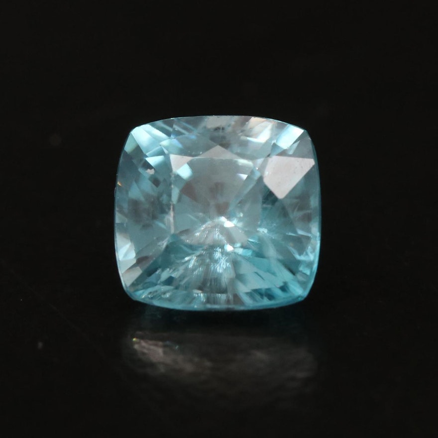 Loose 2.36 CT Square Faceted Zircon