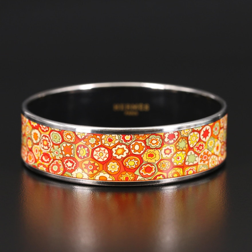 Hermès Enamel Bangle