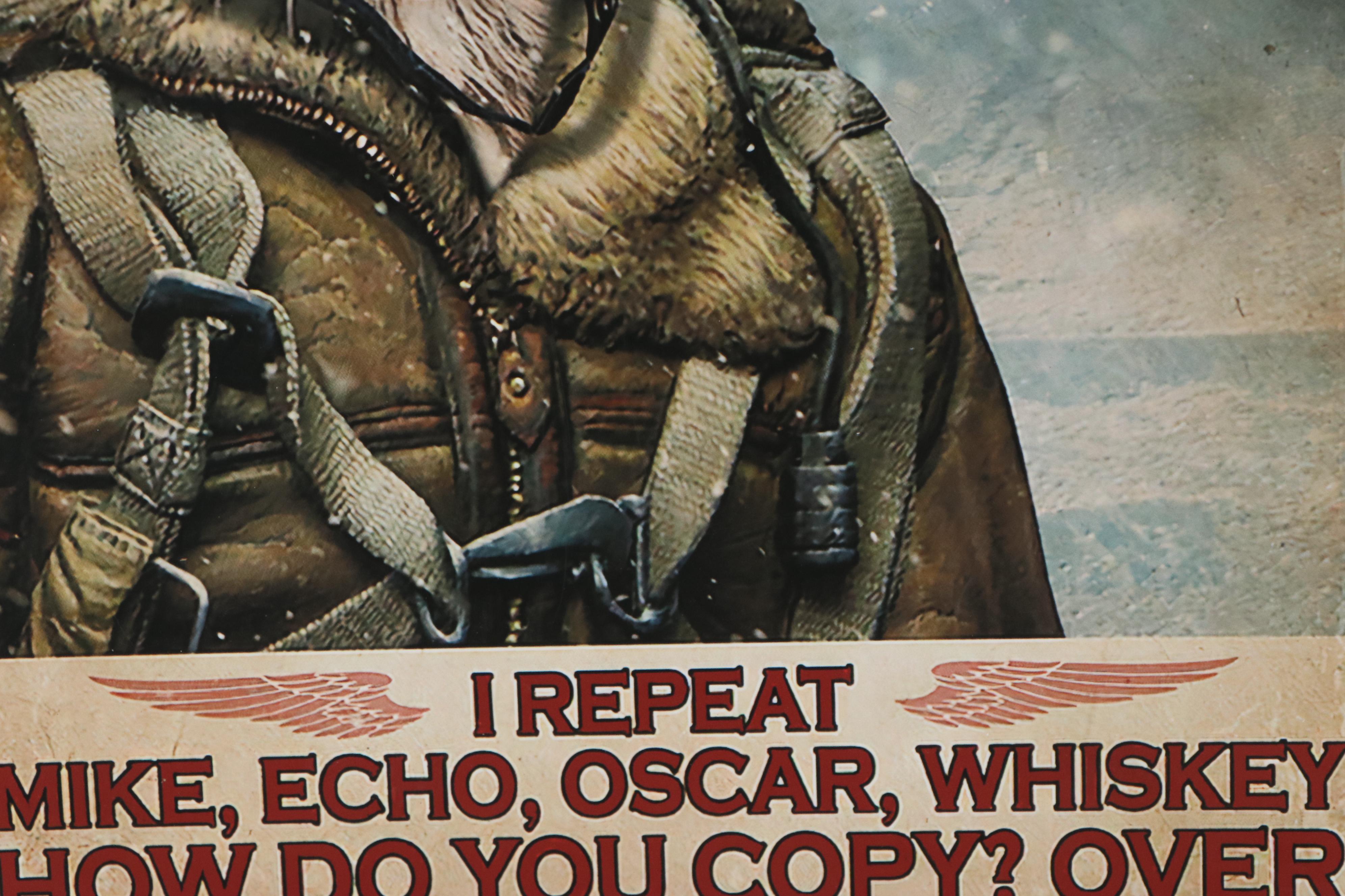 Giclée of Fighter Pilot Cat, 21st Century