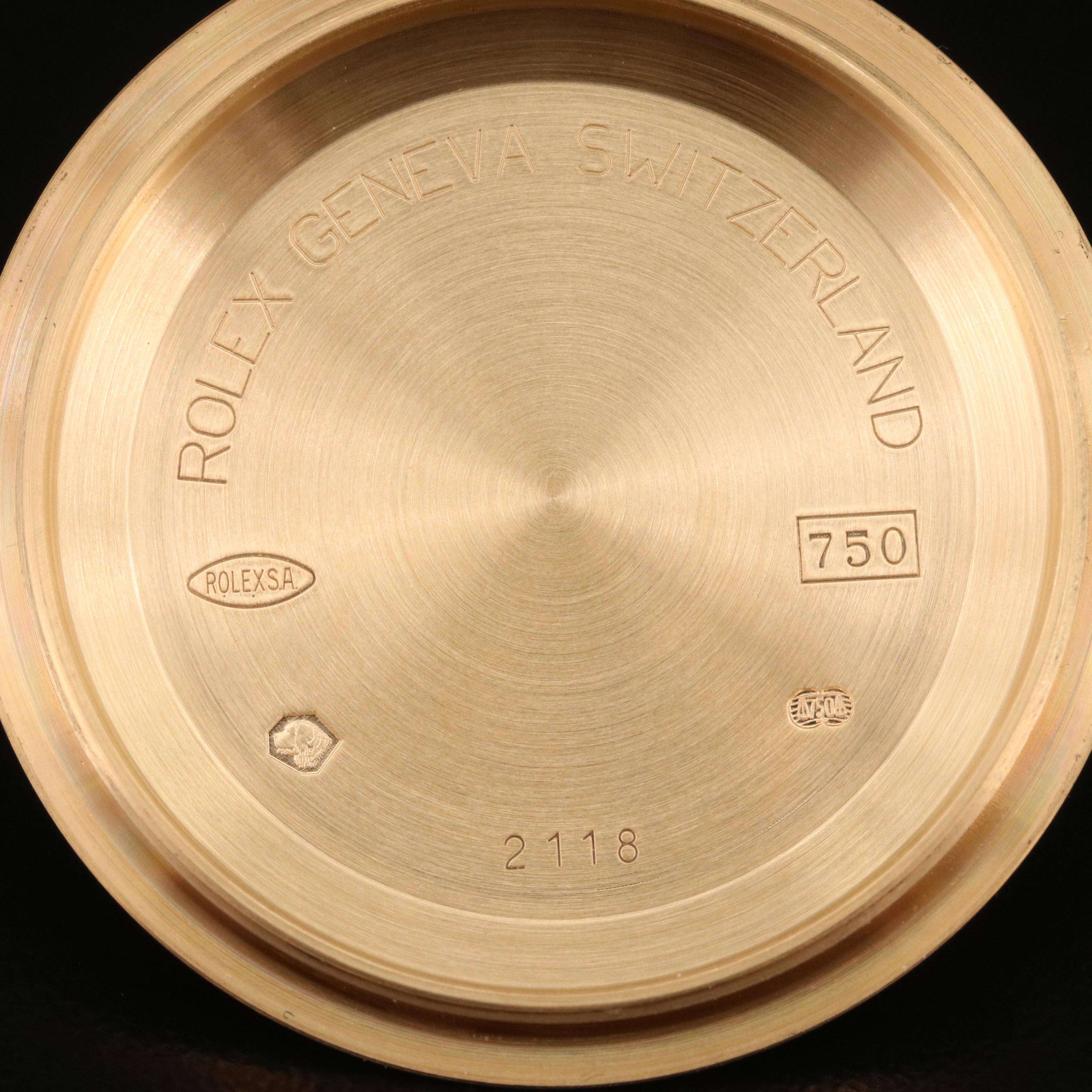 2018 Rolex Cosmograph Daytona 18K Yellow Gold and Green Dial Watch